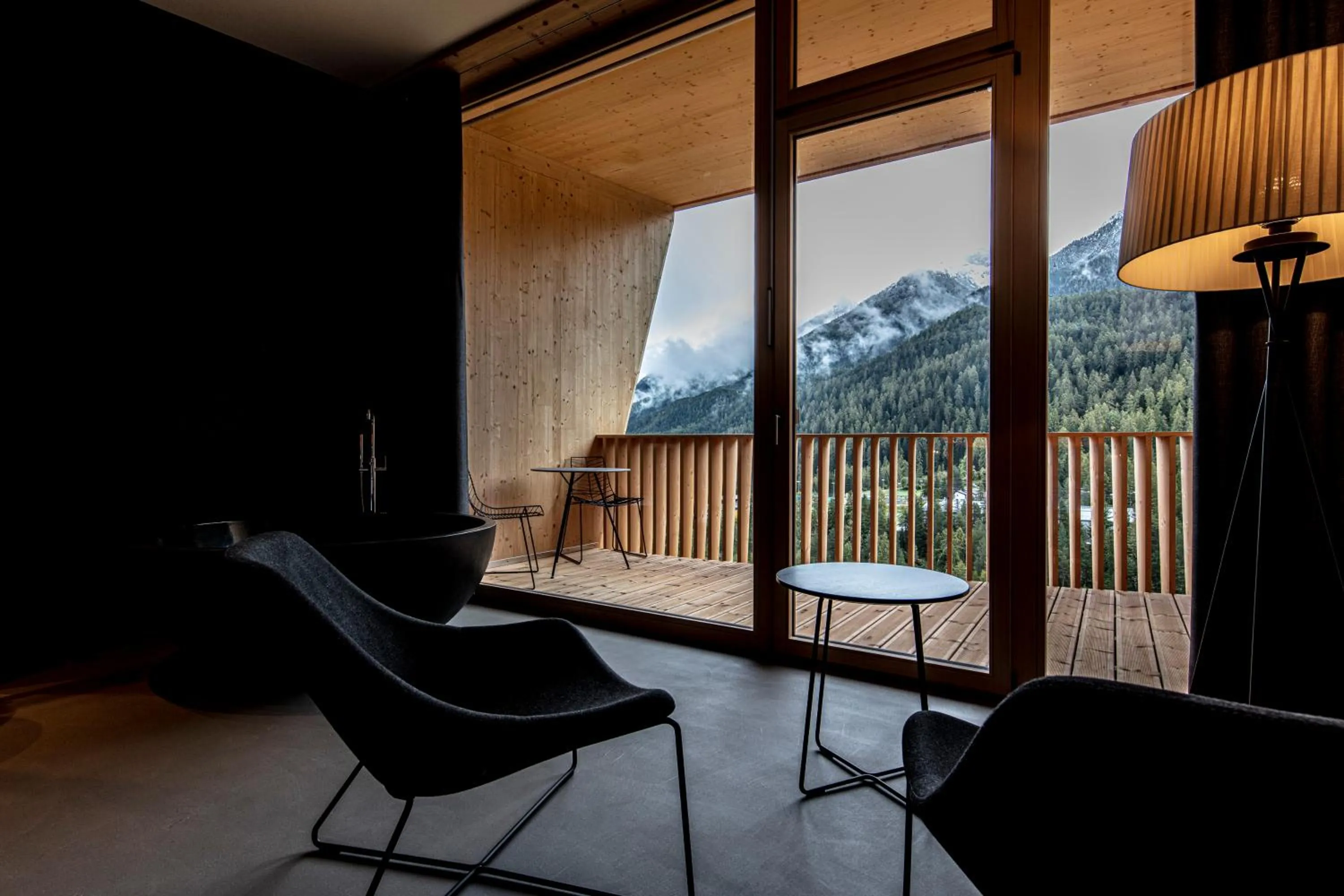 Natural landscape in Hotel Arnica Scuol - Adults Only