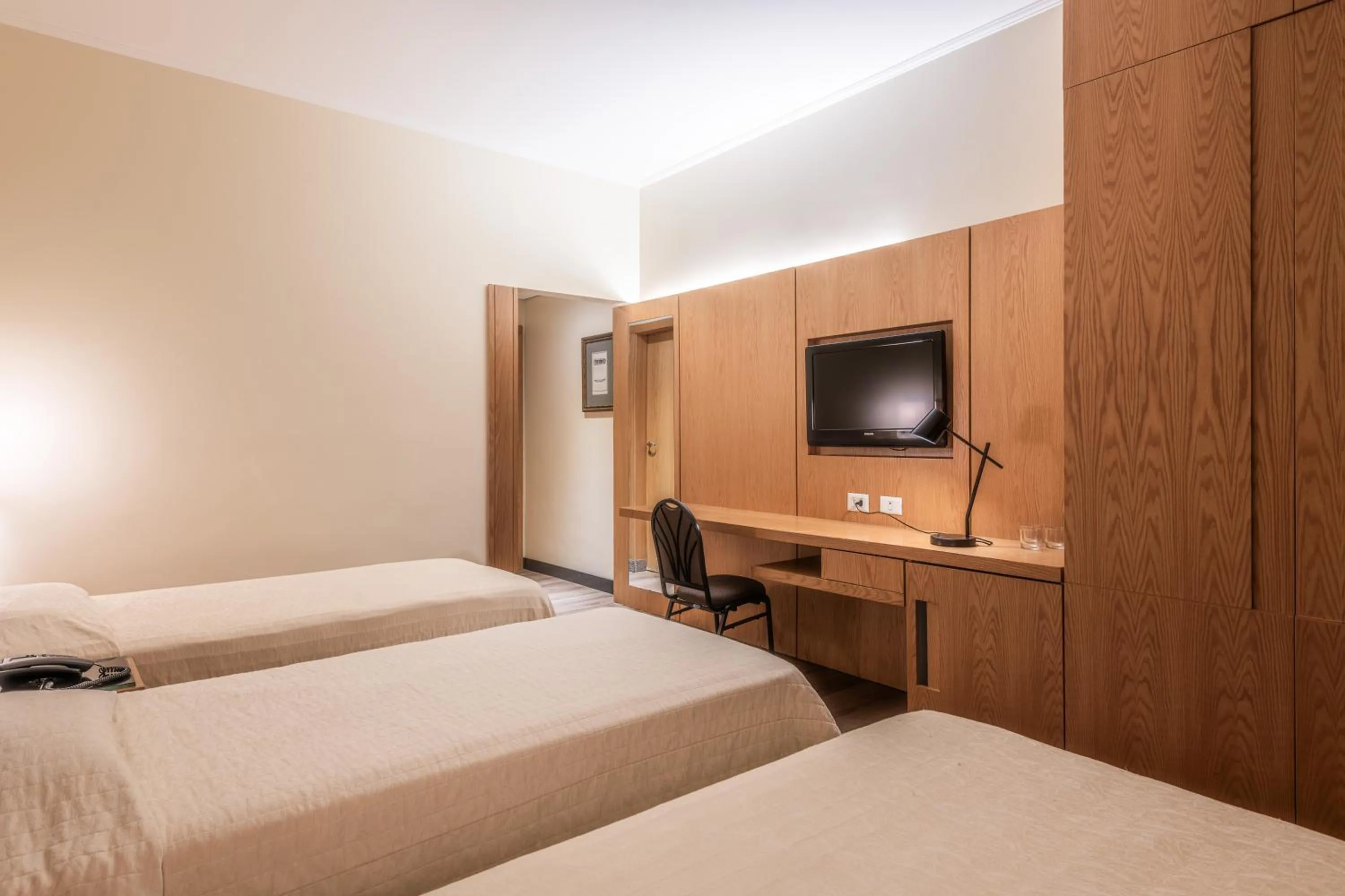 Bed in DELPLAZA Timbiras São Paulo