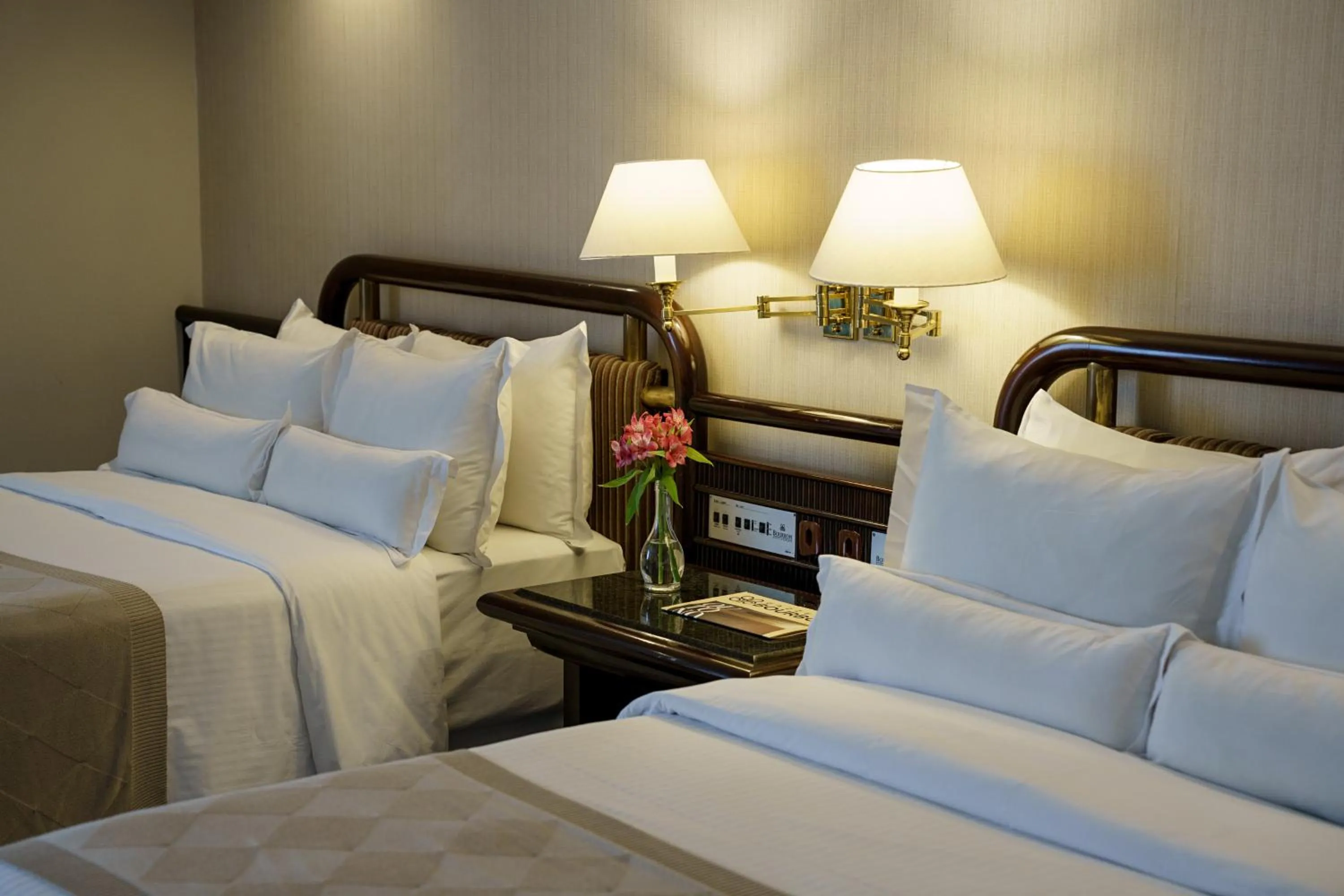 Bed in Bourbon Hotel & Suites Curitiba