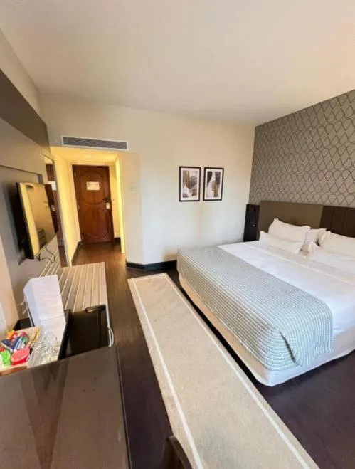 Bed in Bourbon Hotel & Suites Curitiba