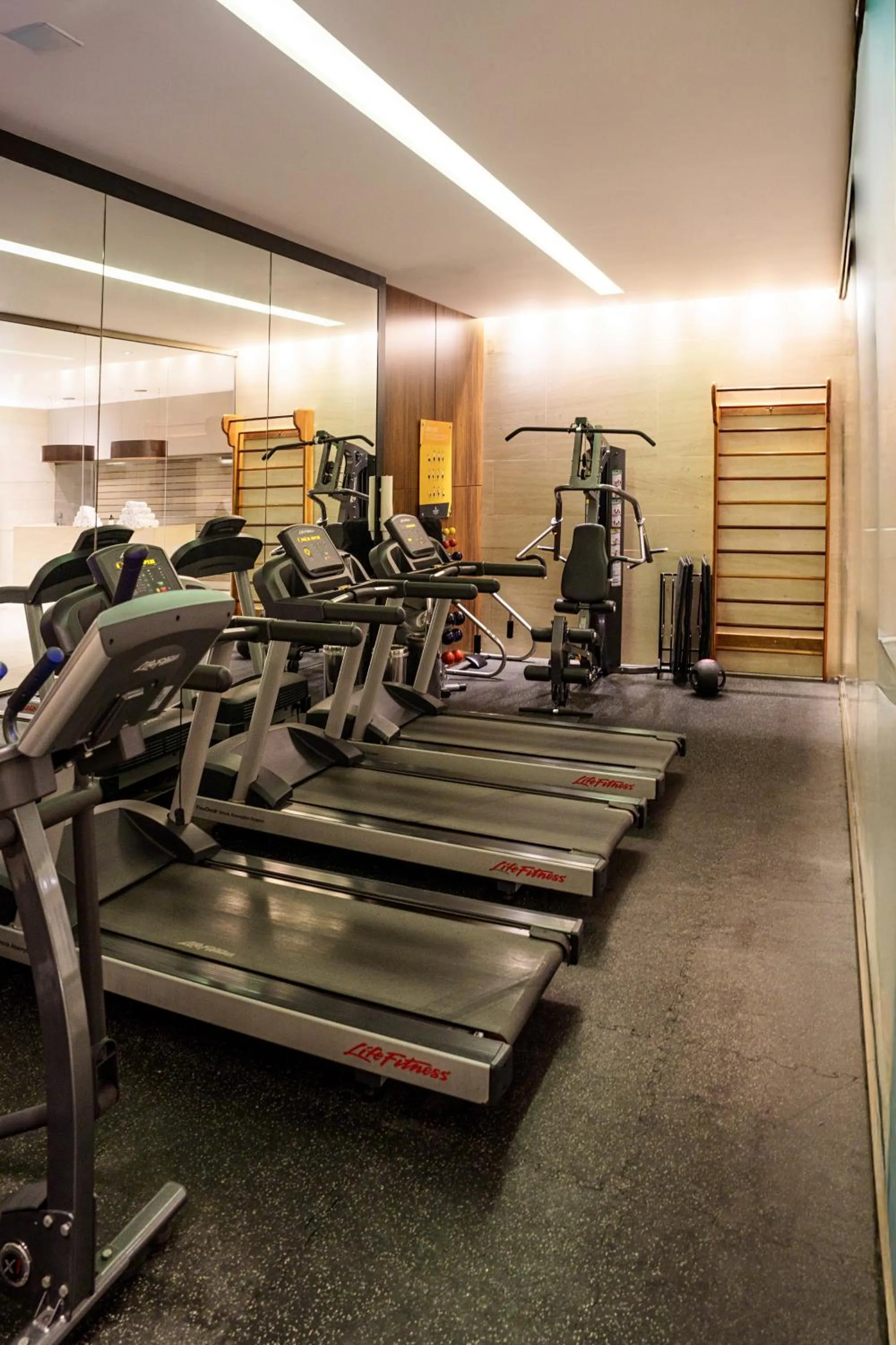 Fitness centre/facilities in Bourbon Hotel & Suites Curitiba