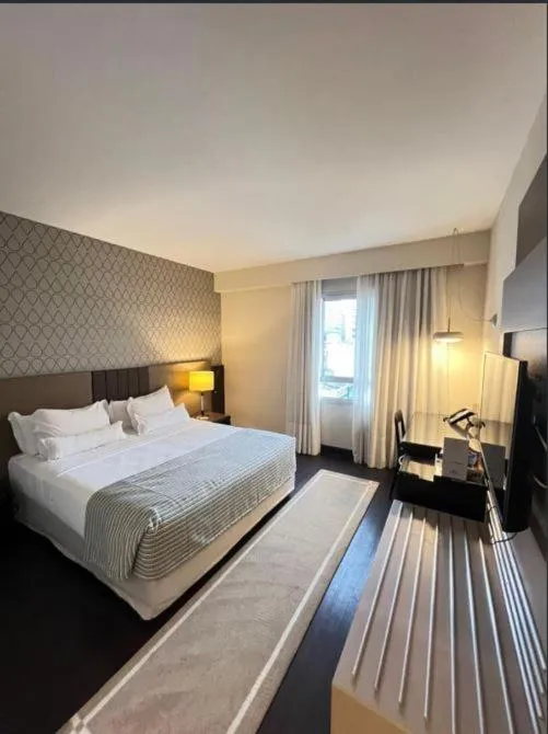 Bed in Bourbon Hotel & Suites Curitiba