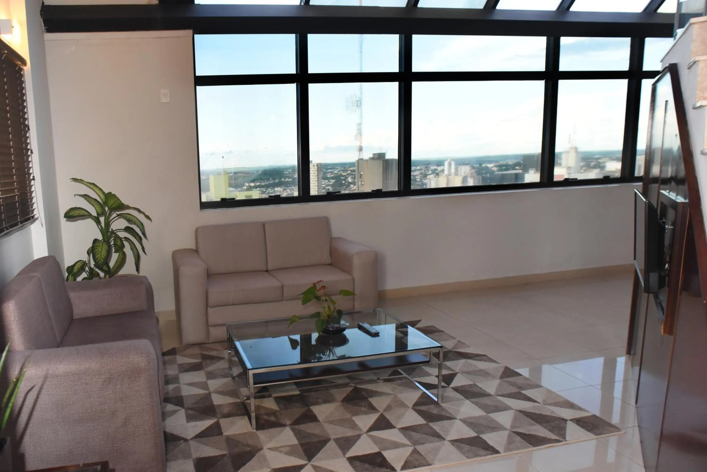 Living room in Central Park Hotel by Bourbon