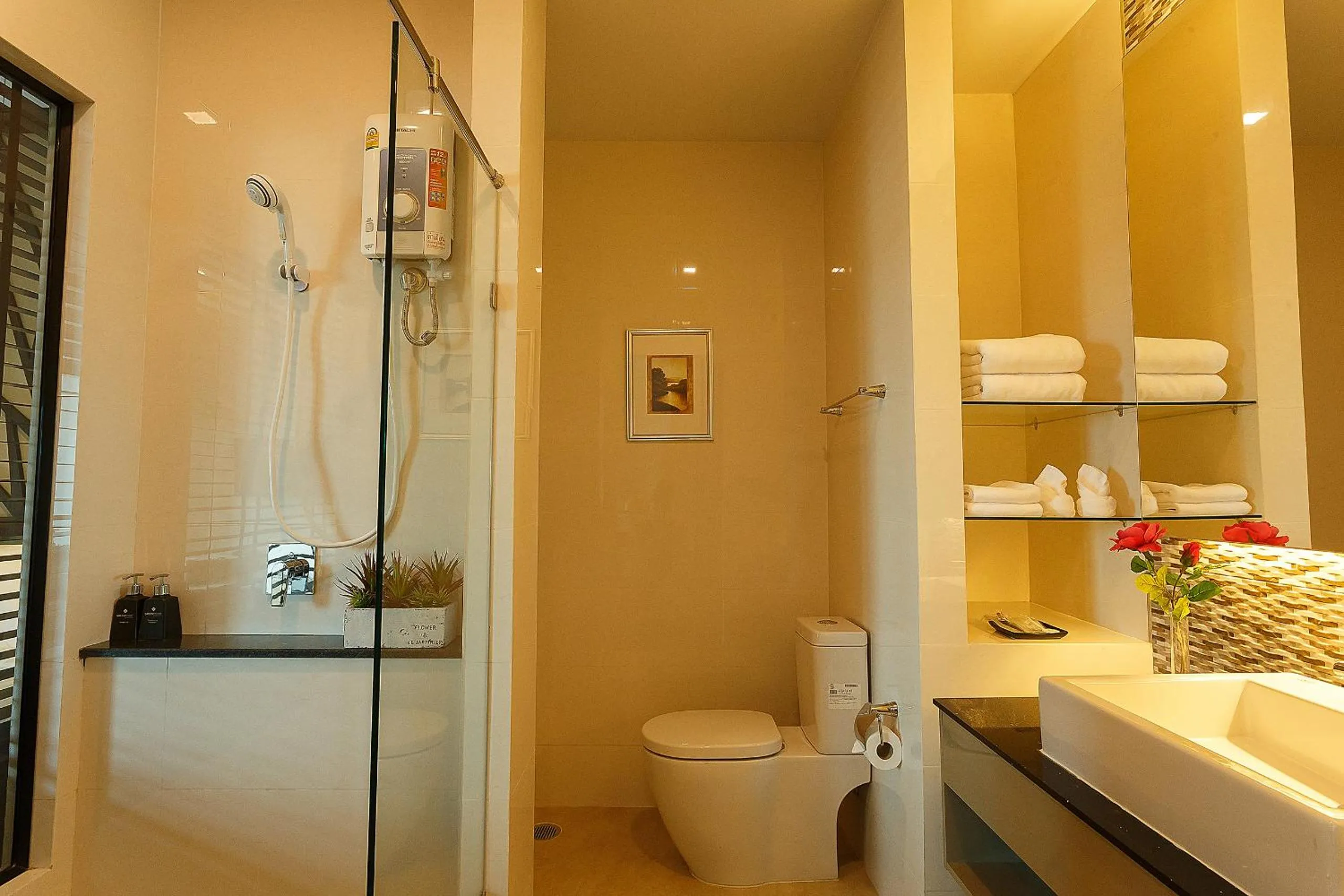 Shower in Green Point Residence Hotel