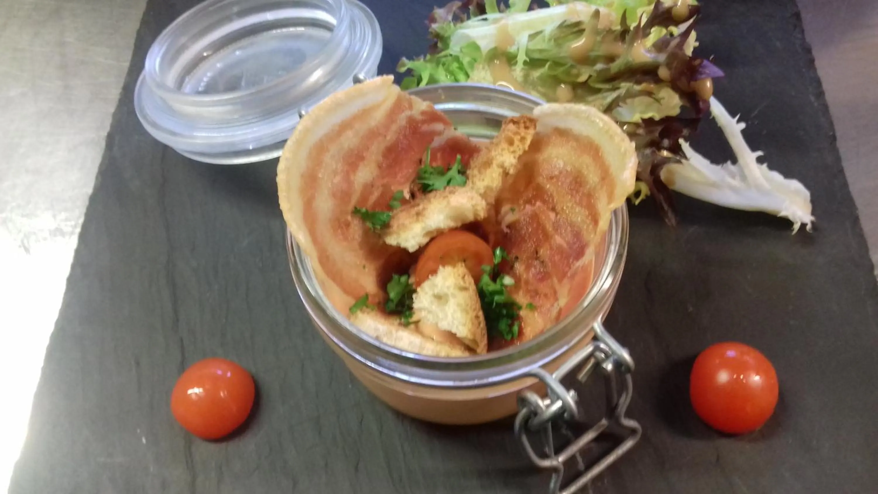 Food close-up in La Vieille Ferme