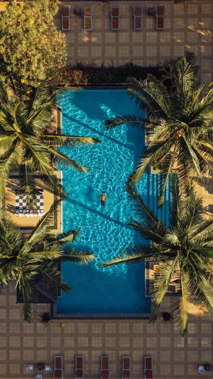 Pool view in The Jayakarta Suites Komodo Flores