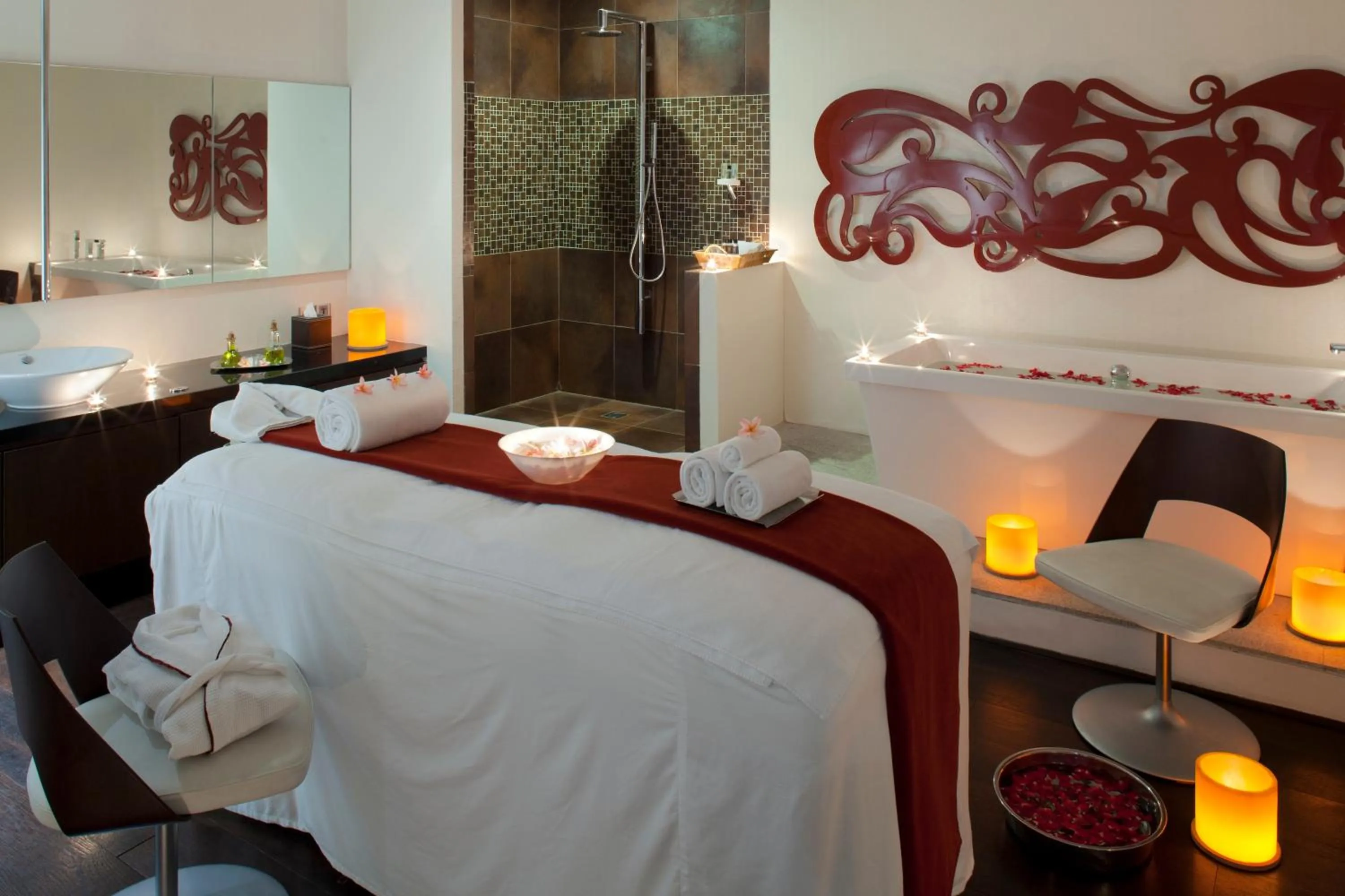 Spa and wellness centre/facilities, Bed in The Oterra