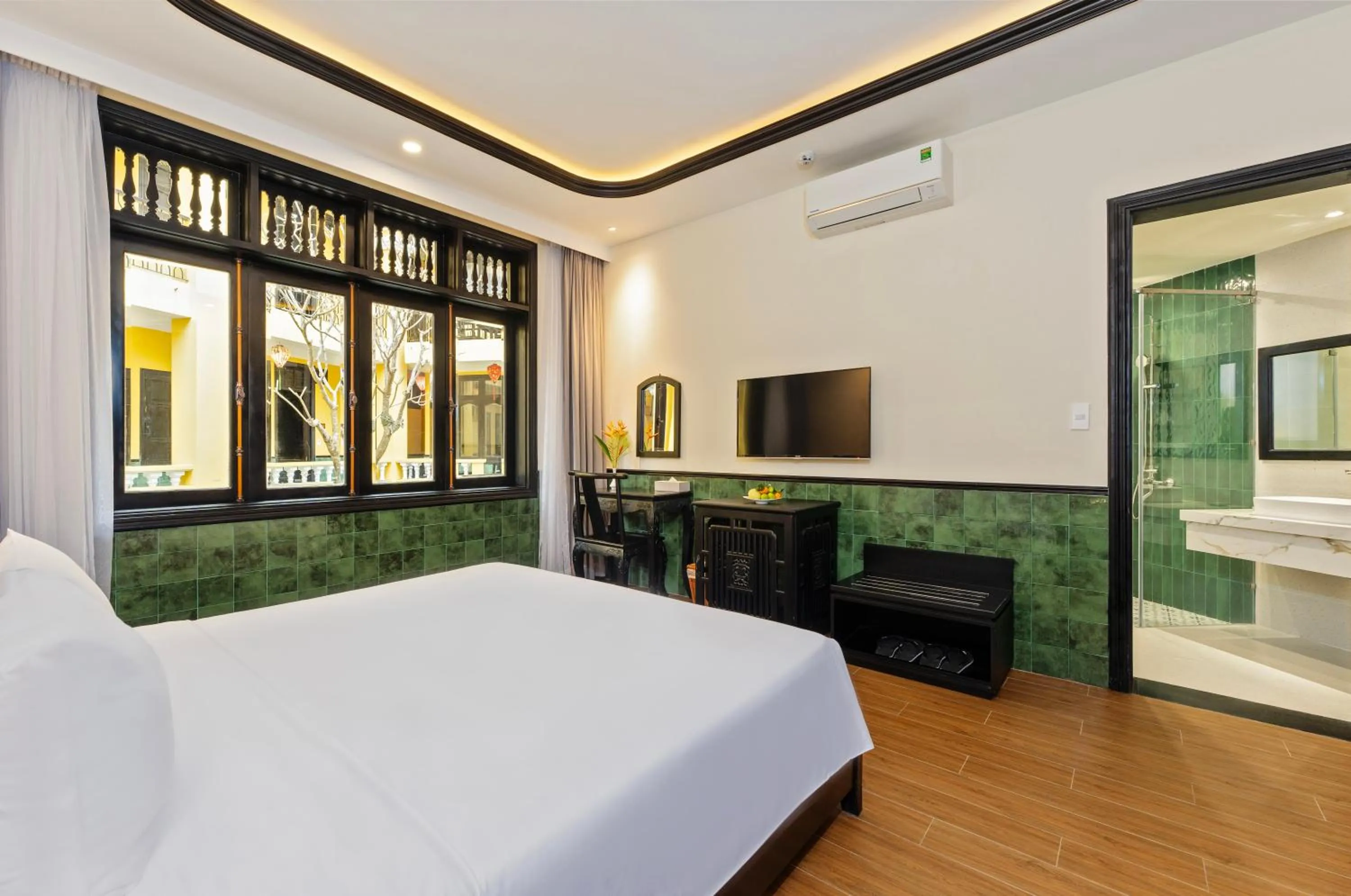 Bed in Lantern Boutique Hoi An