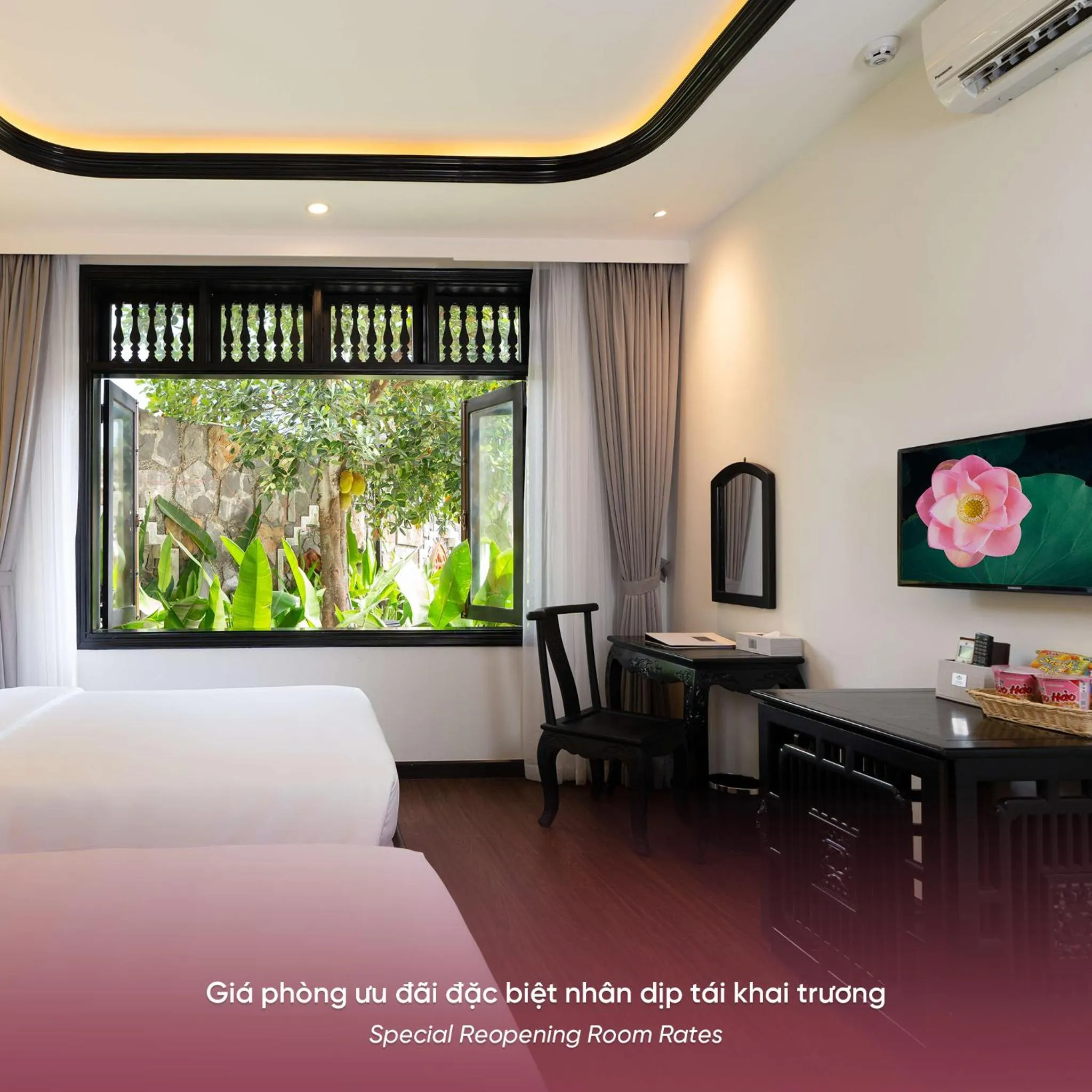 Bedroom, Bed in Lantern Boutique Hoi An