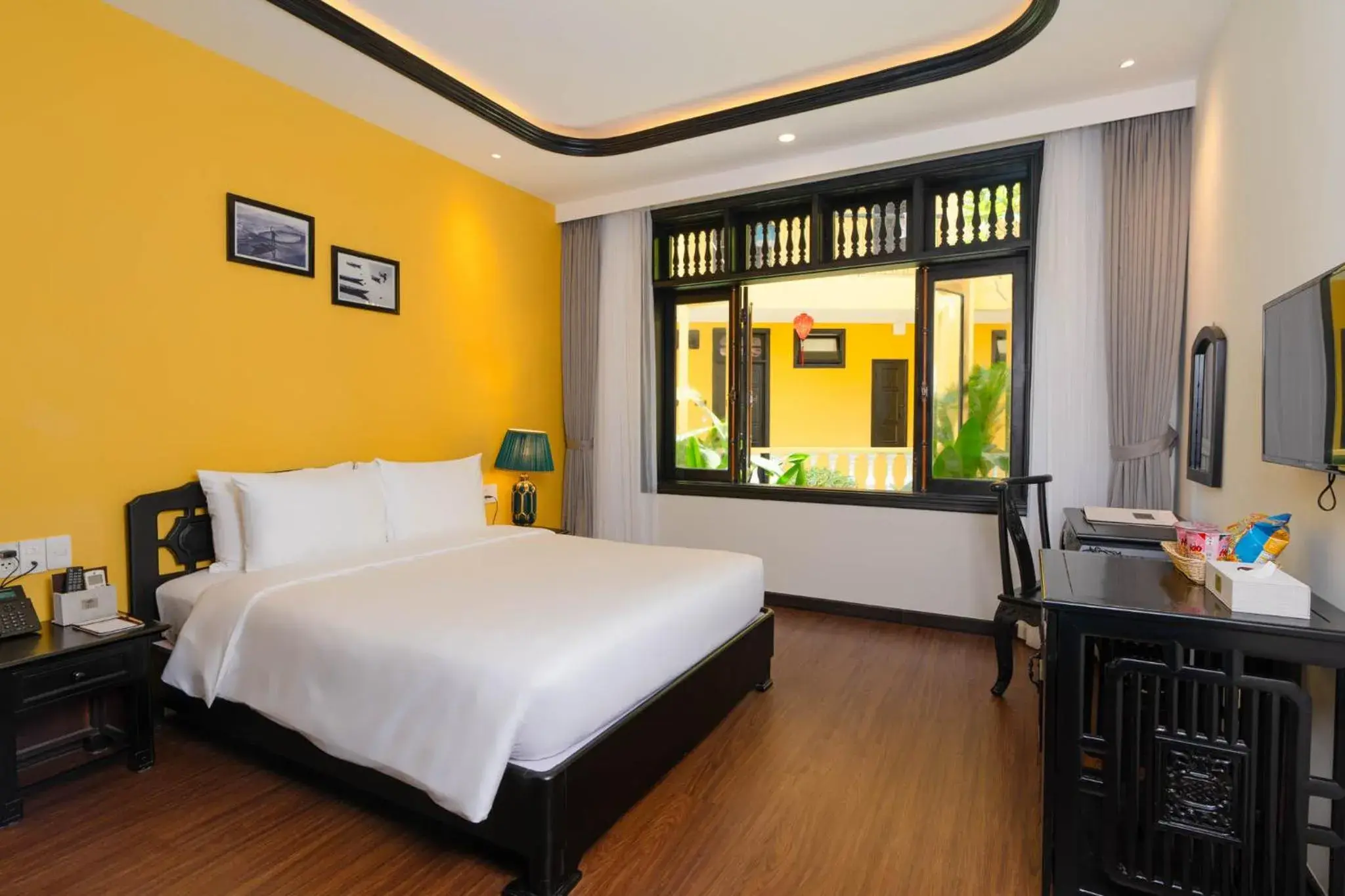 Superior Double Room with Garden View in Lotus Hoi An Boutique & Spa Superior Double Room with Garden View in Lotus Hoi An Boutique & Spa
