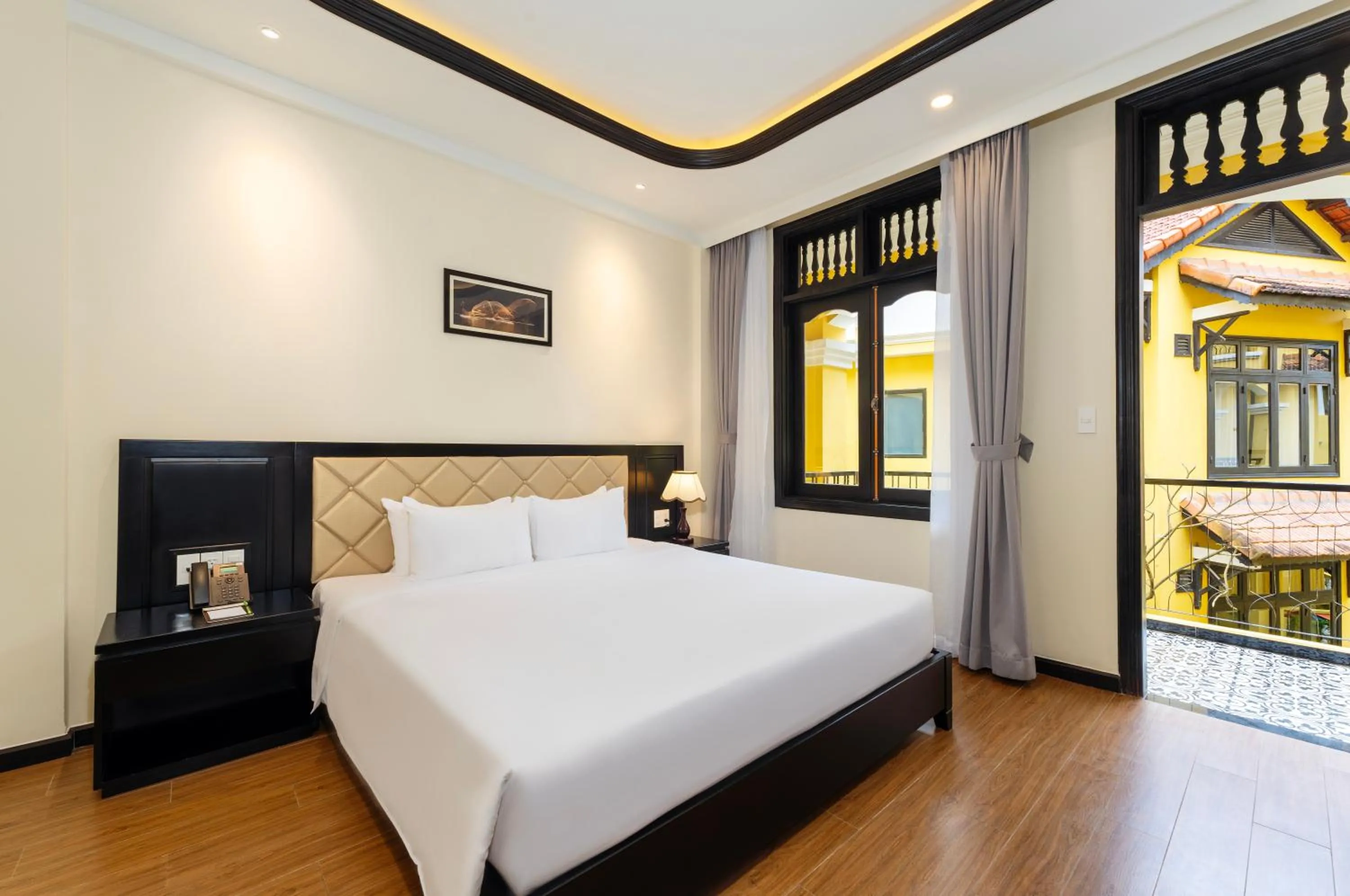 Bed in Lantern Boutique Hoi An