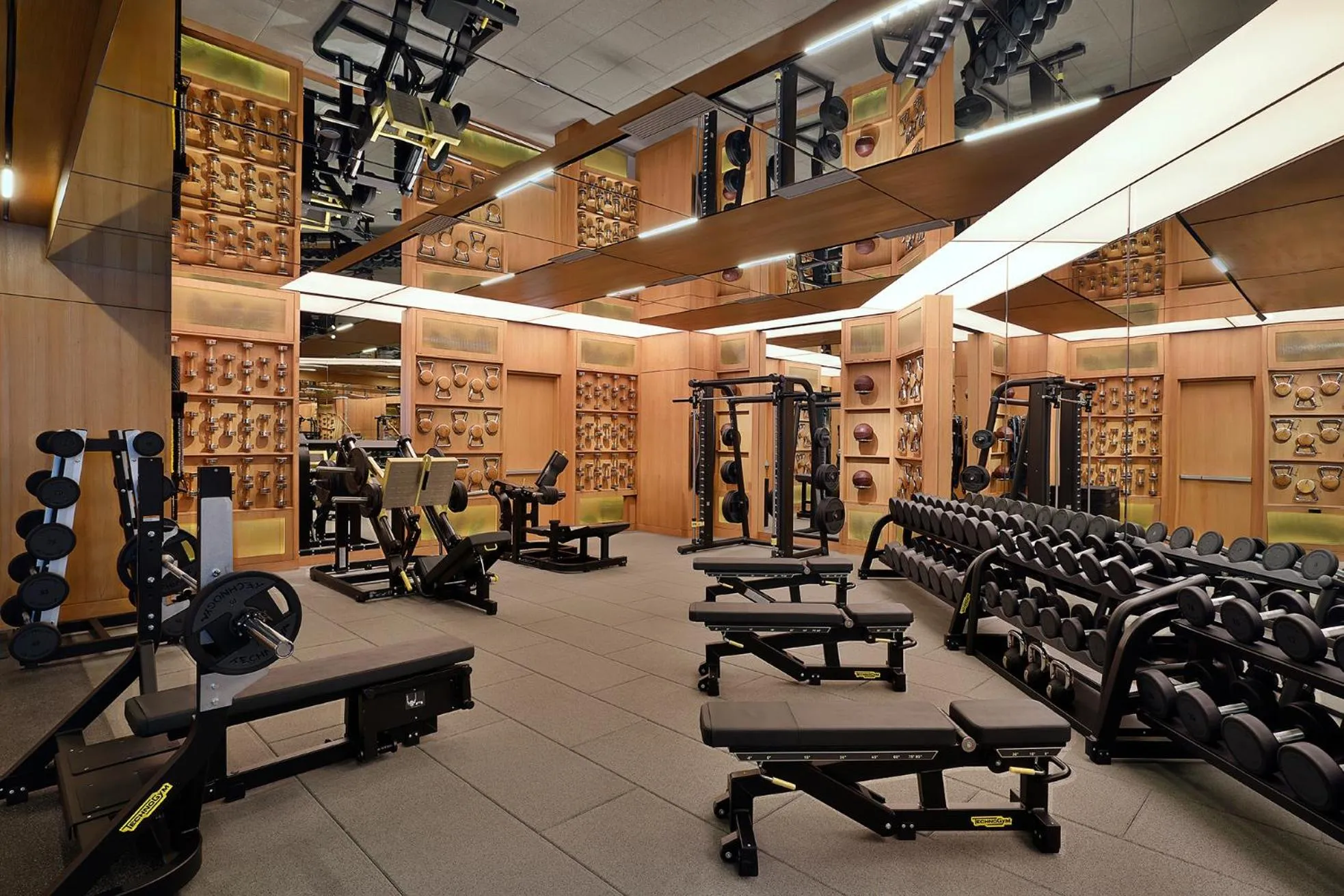 Fitness centre/facilities in Shangri-La Eros New Delhi