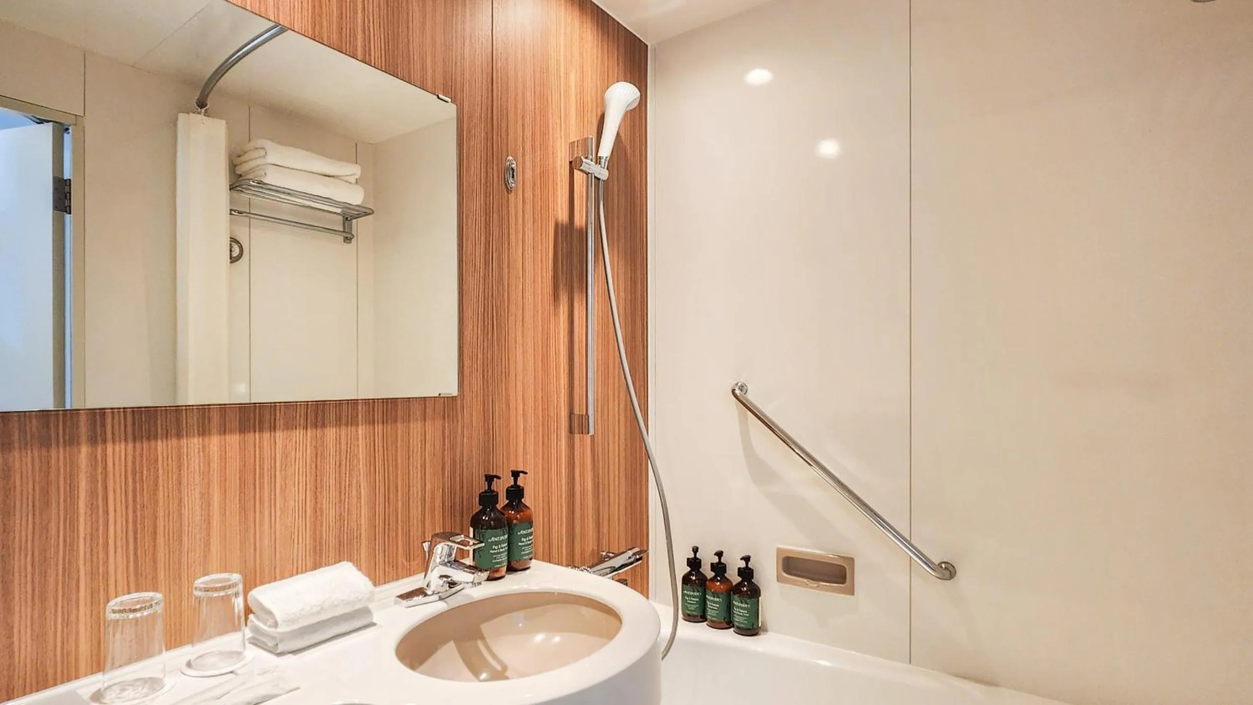 Bathroom in ANA Crowne Plaza Kobe by IHG