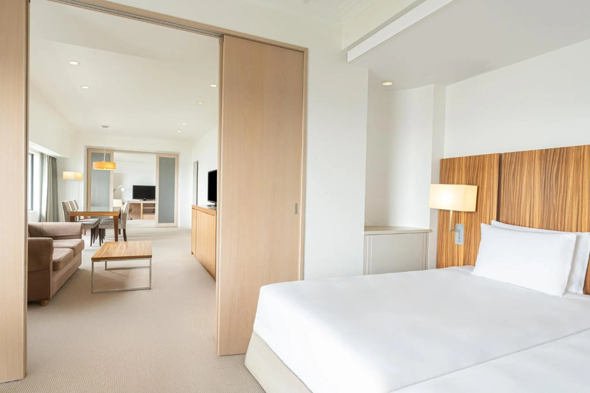 Photo of the whole room, Bed in ANA Crowne Plaza Kobe by IHG