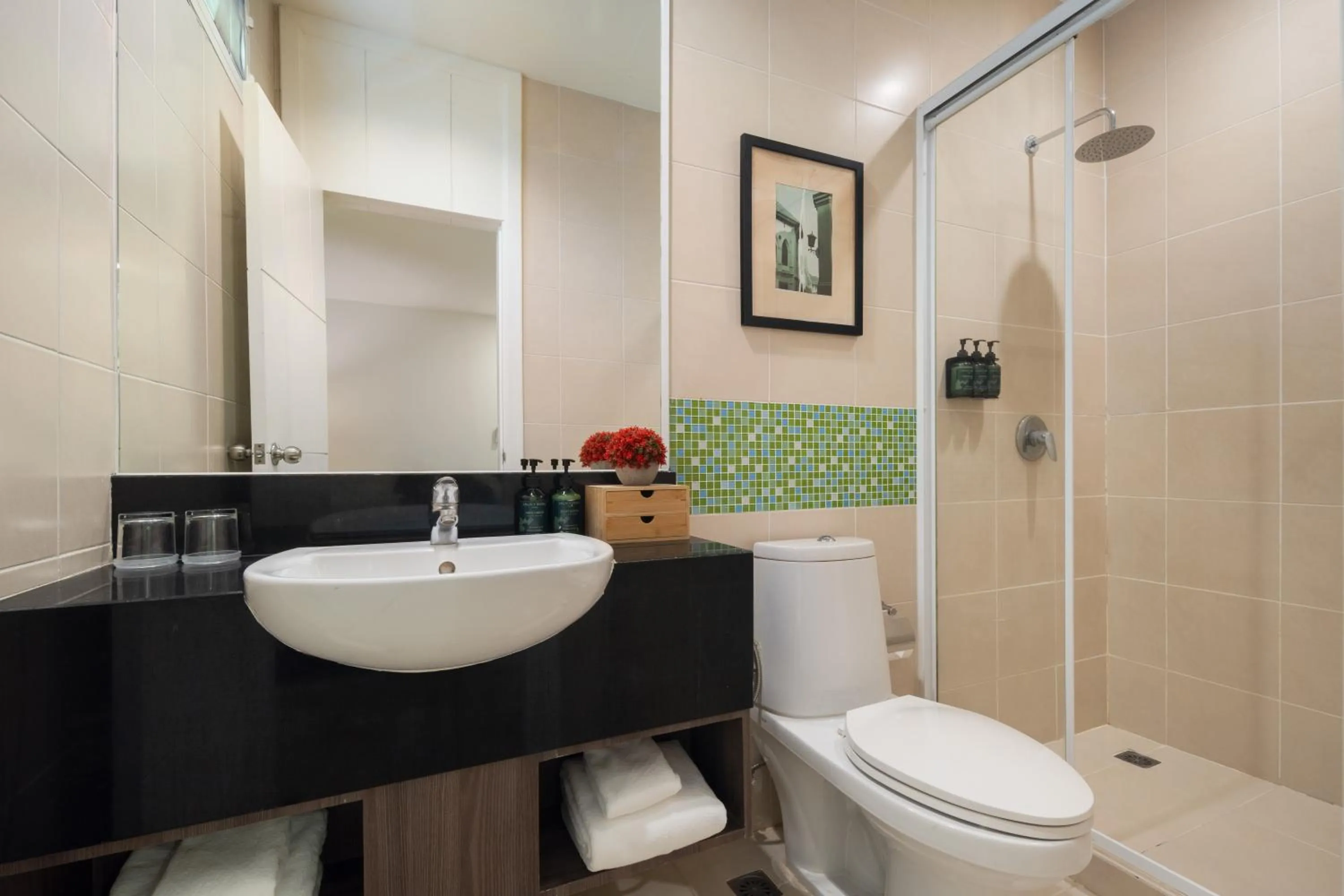 Bathroom in The Legacy Hotel Nana Sukhumvit, Aspira Collection