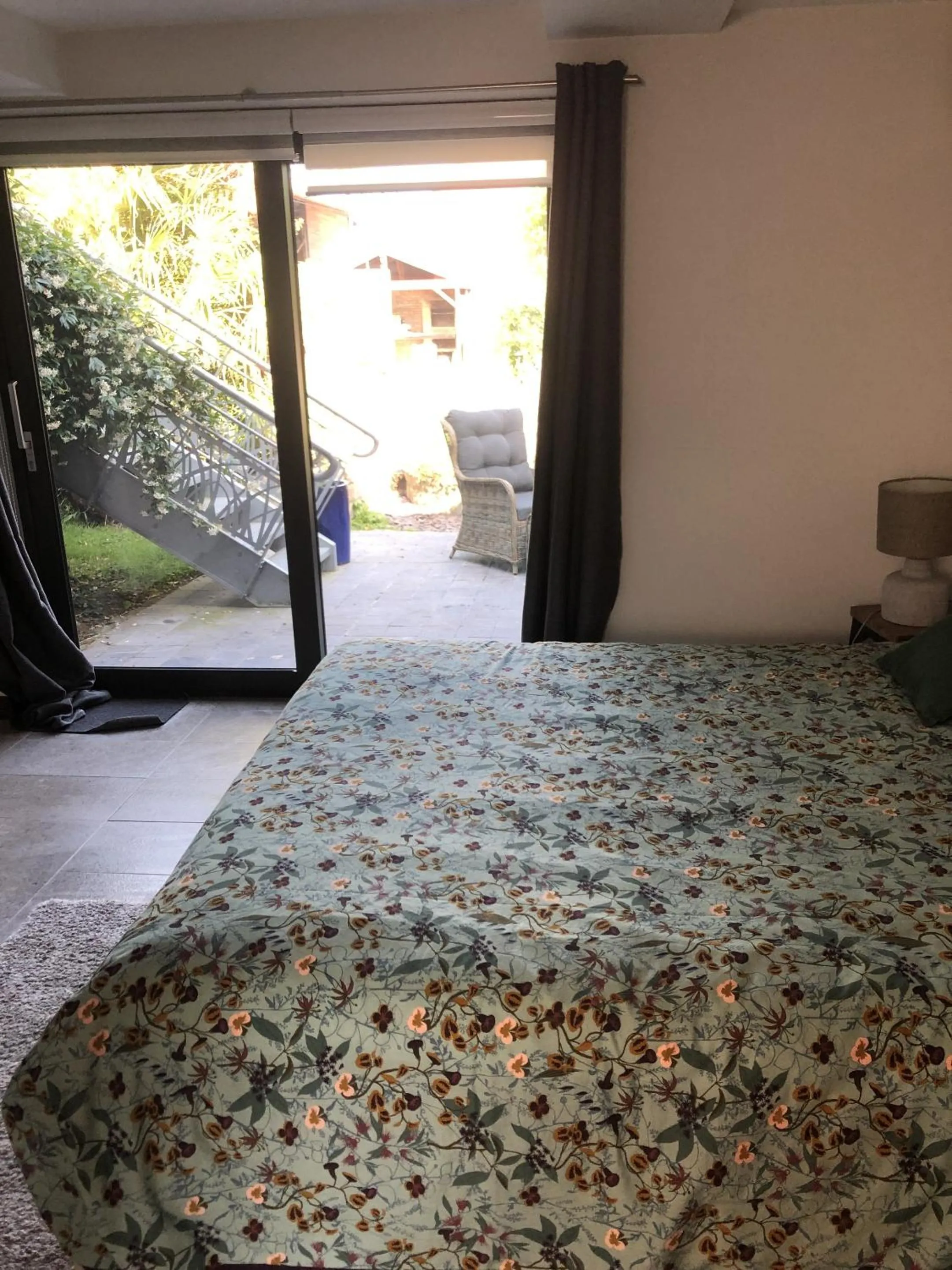View (from property/room), Bed in Aux Herbes Hautes