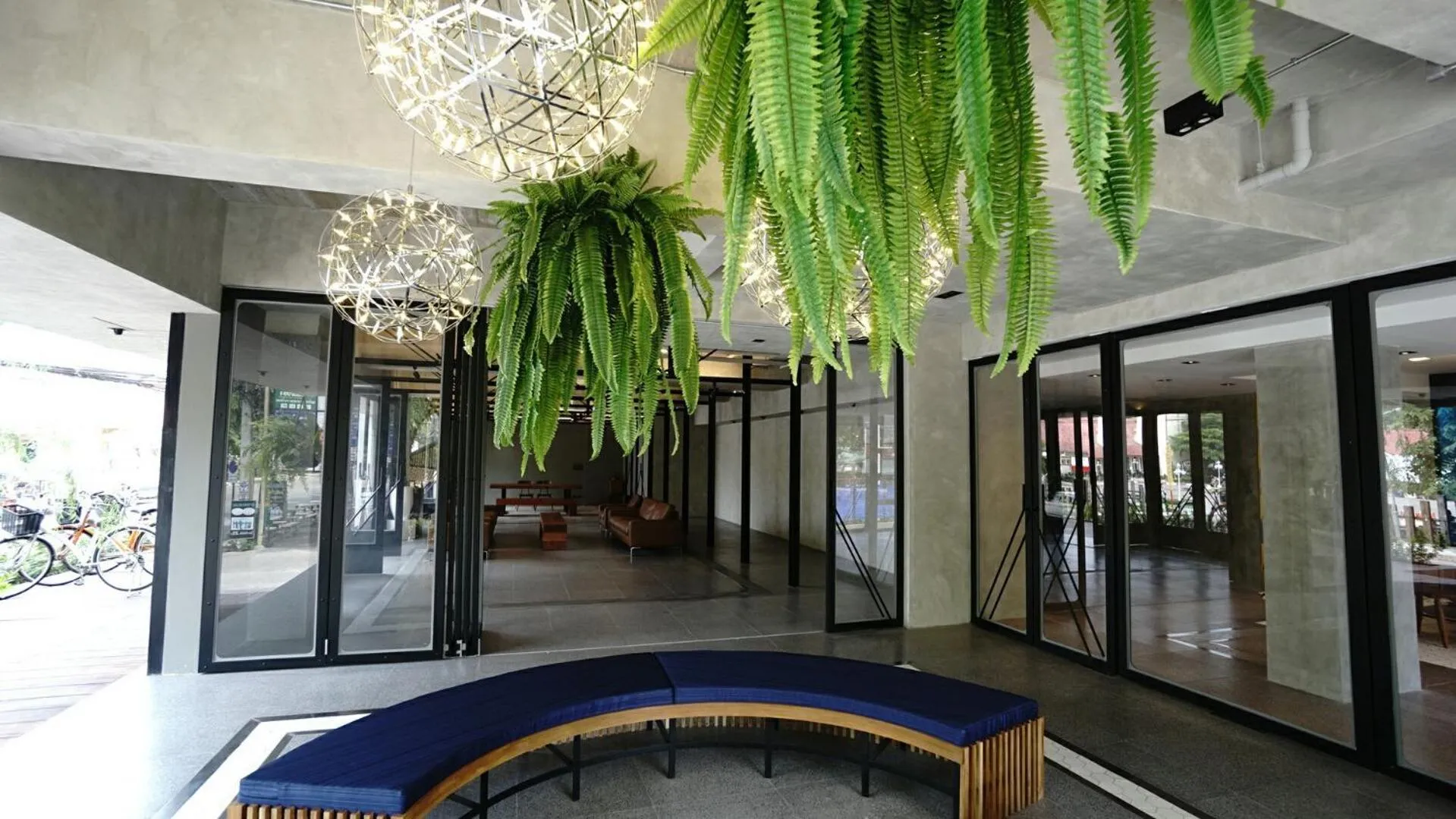 Lobby or reception in Bossotel Chiang Mai