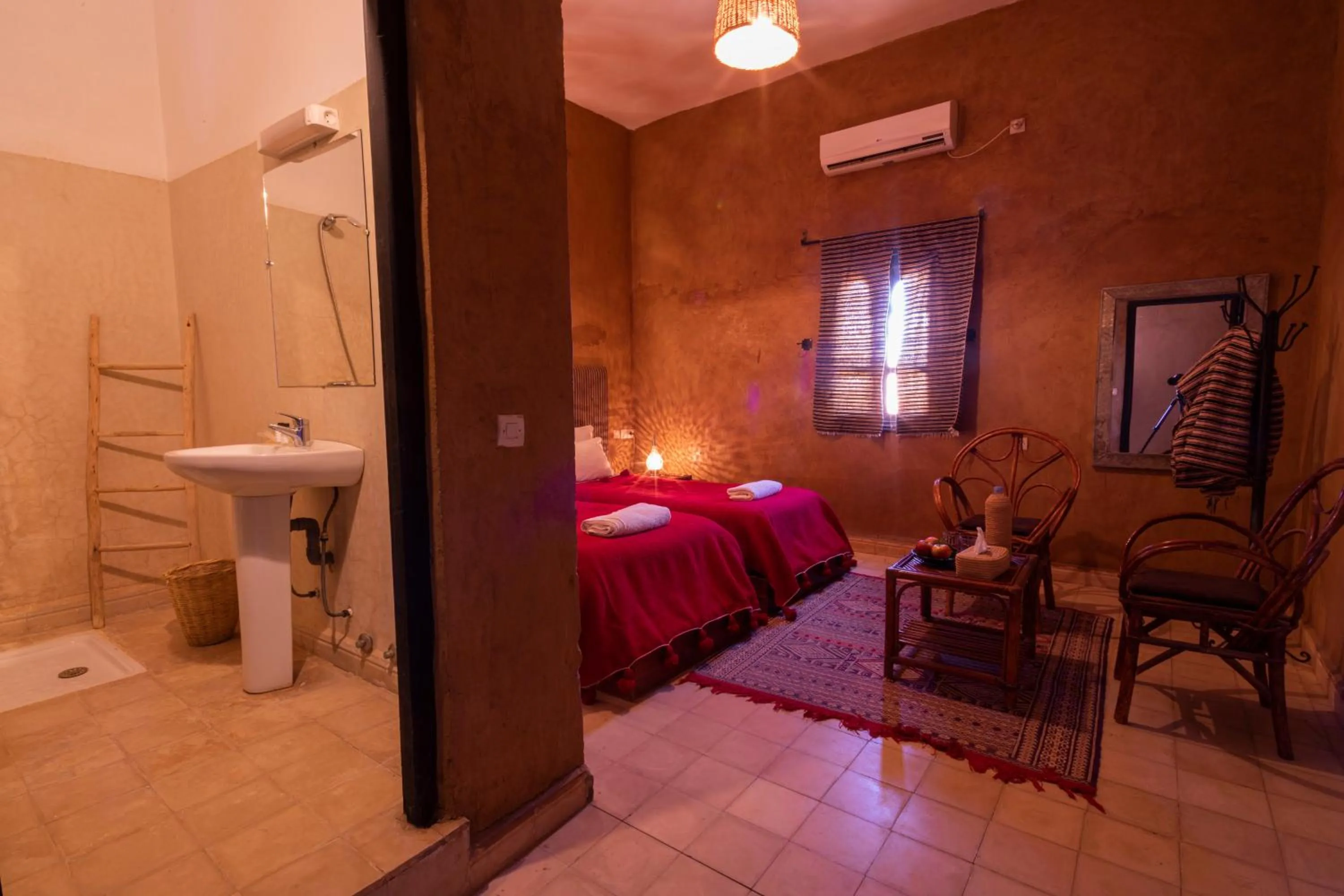 Bed in Hotel Kasbah Sahara Services - M'Hamid El Ghizlane