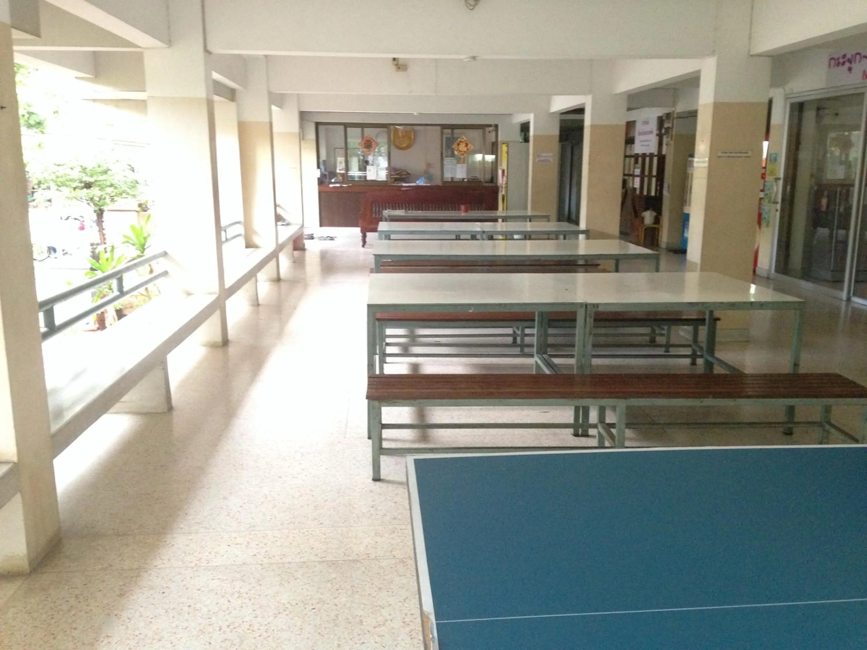 Table tennis in Jaroonwej Bangsaen
