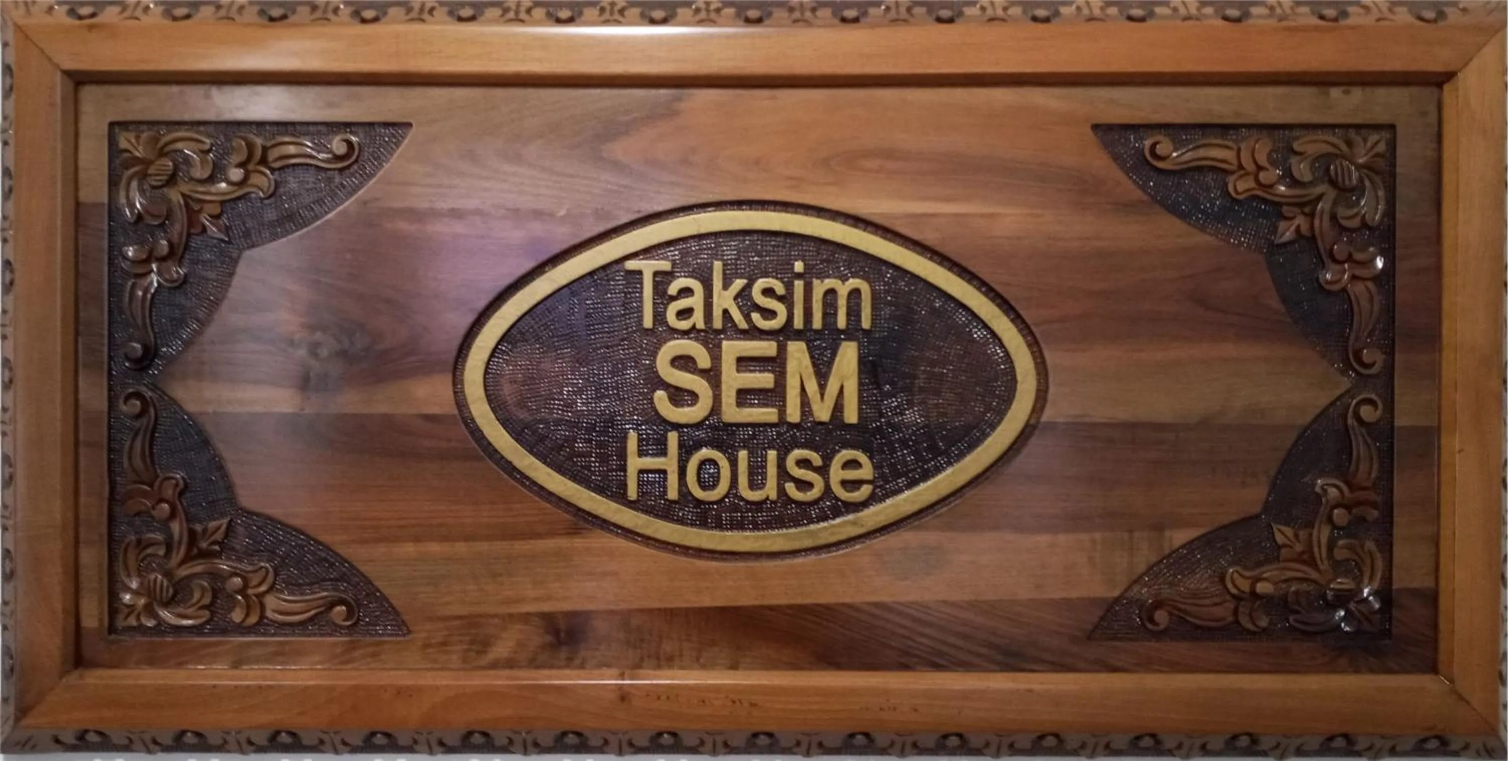 Property logo or sign in Taksim Sem House