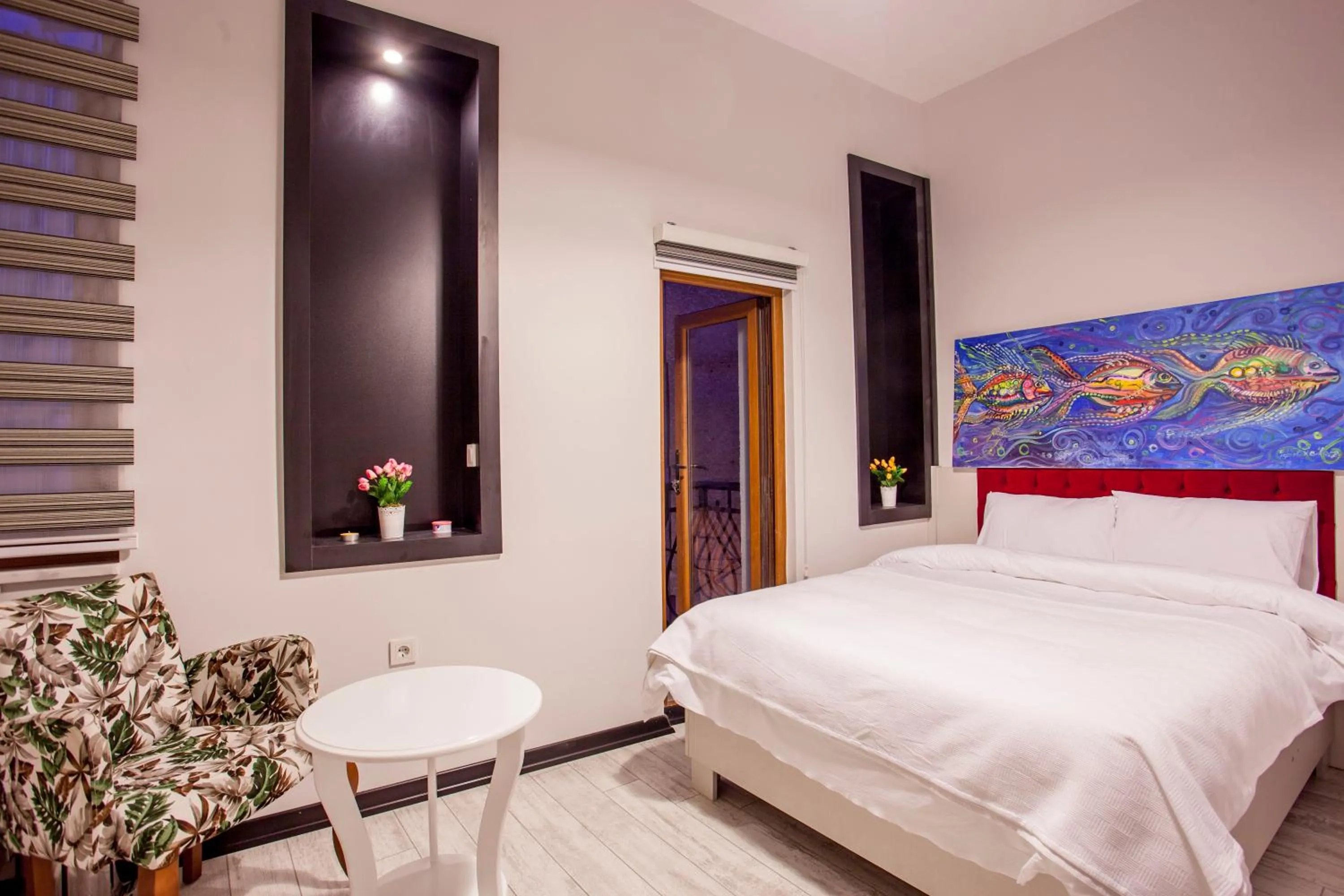 Bed in Taksim Sem House