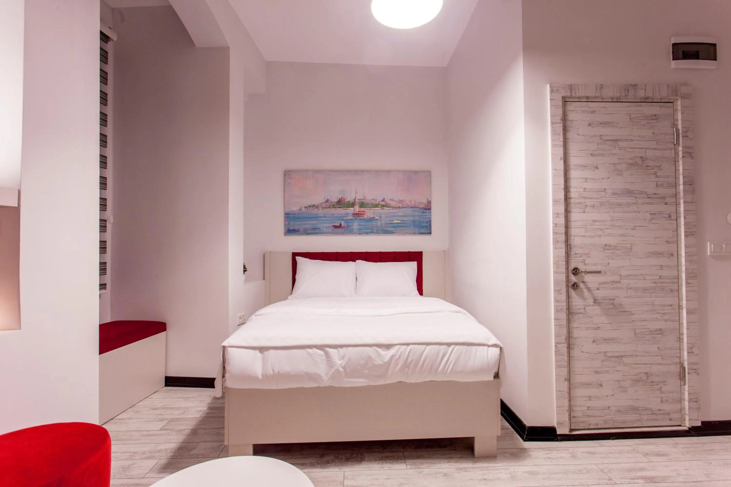 Bed in Taksim Sem House