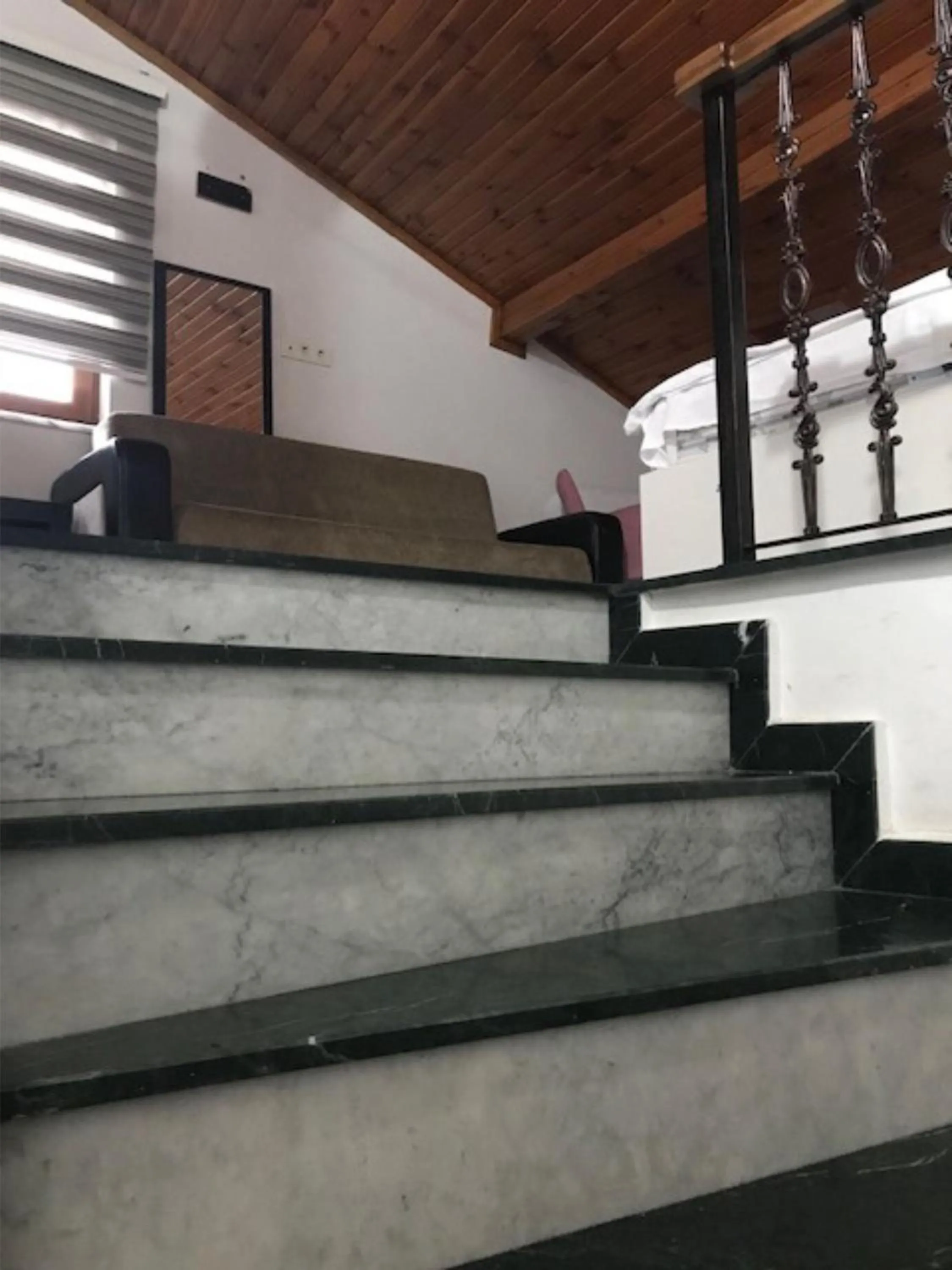 Bed in Taksim Sem House