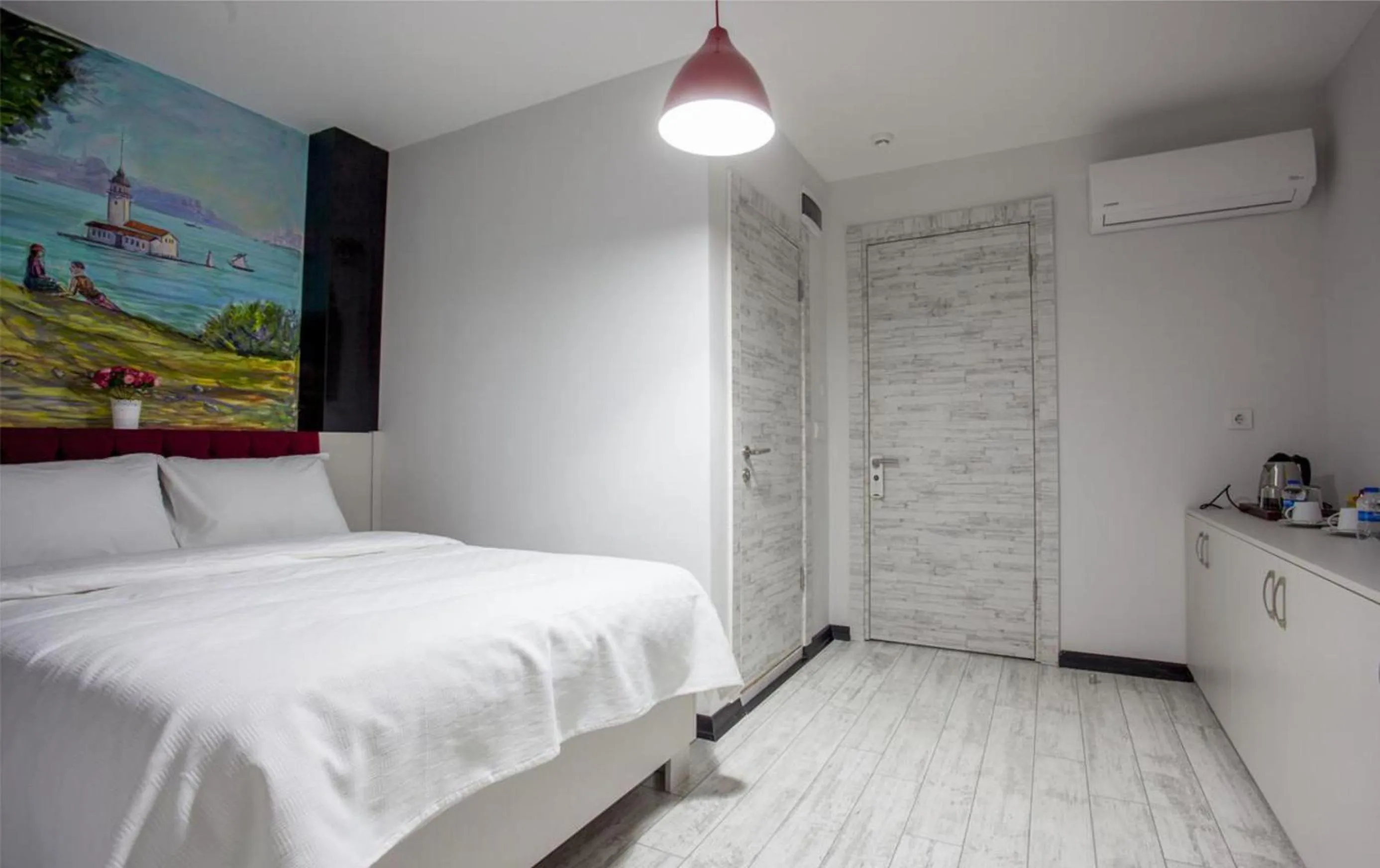 Bed in Taksim Sem House