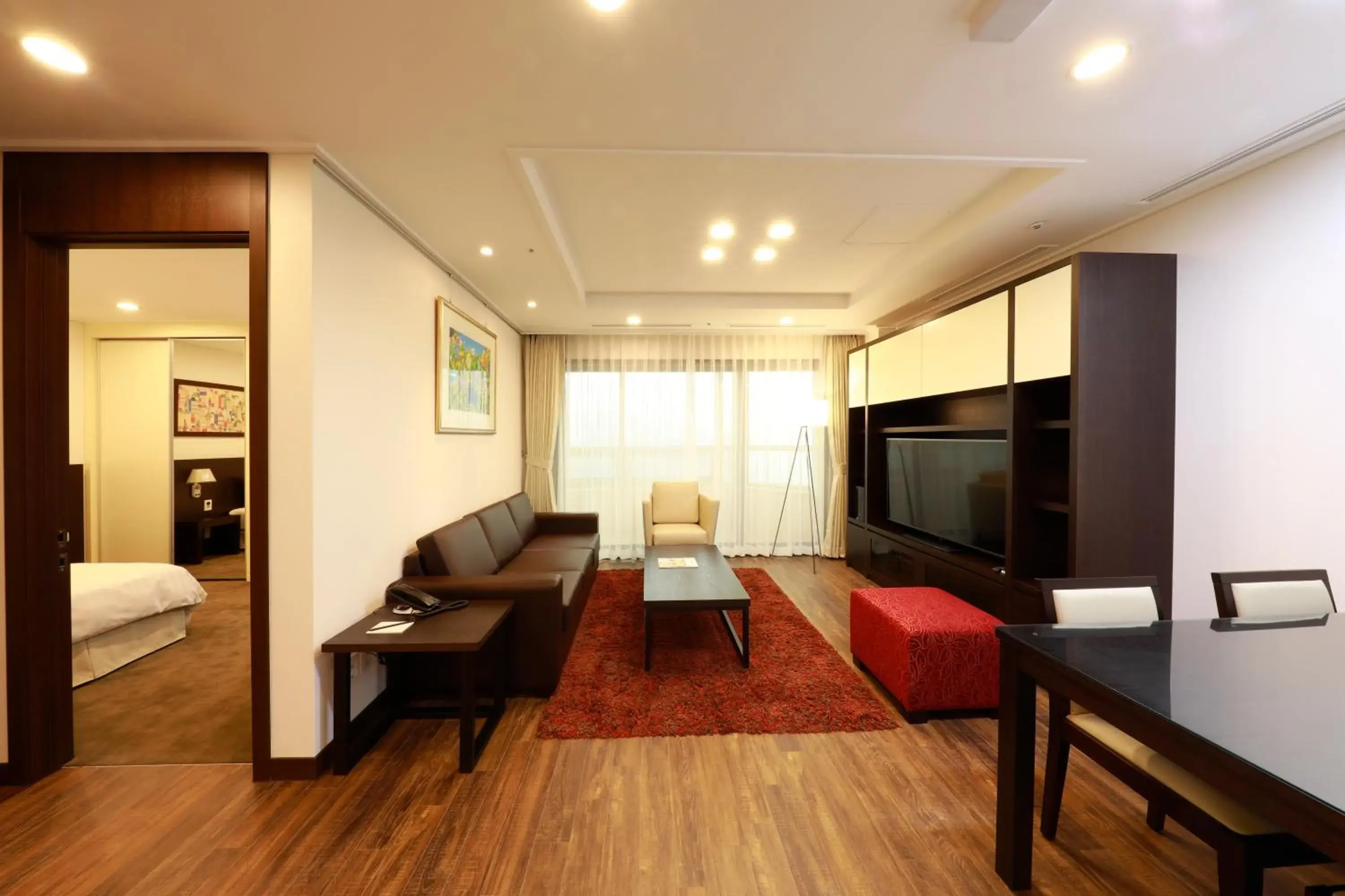 Two-Bedroom Premier Apartment (3 Adults) 15~21floor, 2 bathrooms in Orakai Insadong Suites Two-Bedroom Premier Apartment (3 Adults) 15~21floor, 2 bathrooms in Orakai Insadong Suites