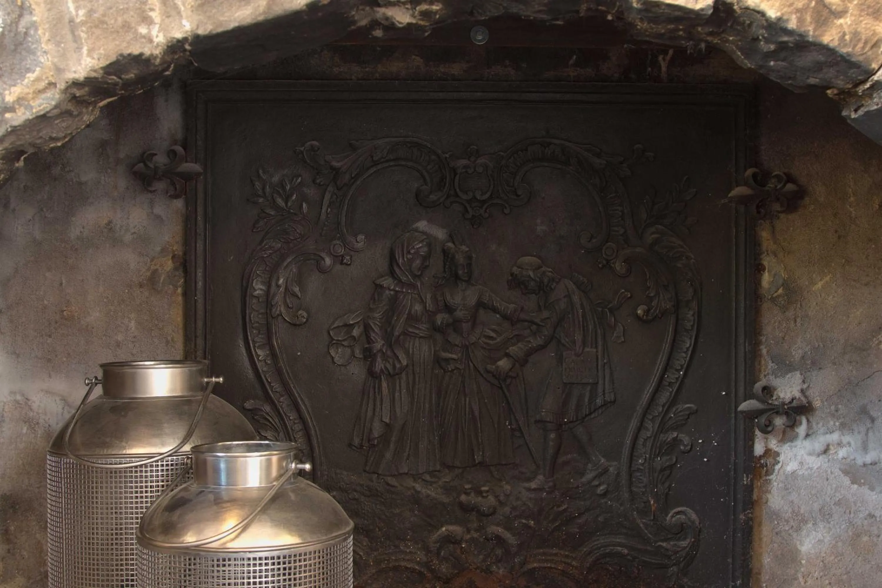 Decorative detail in La Pomme Pétillante