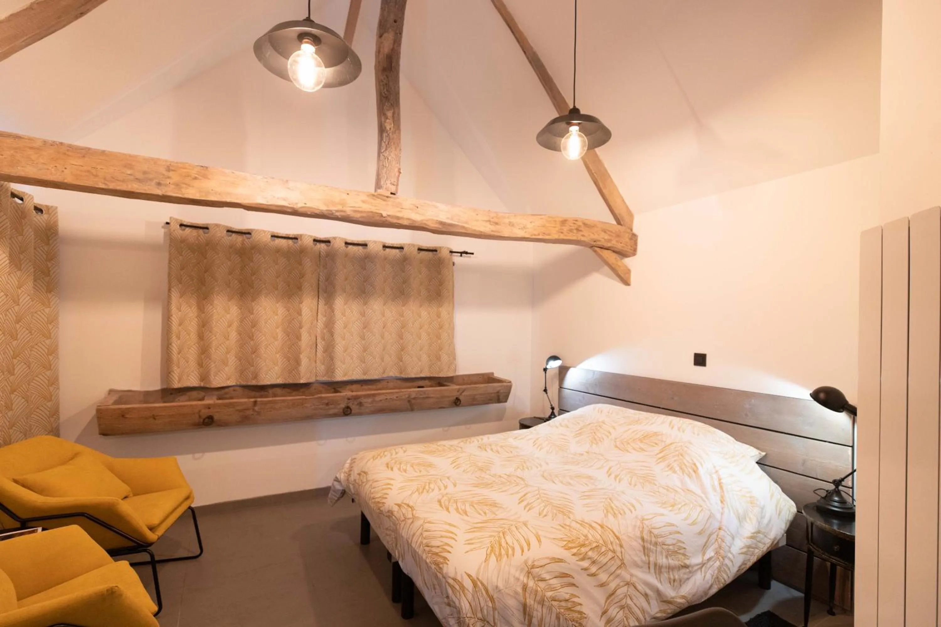 Bed in La Pomme Pétillante