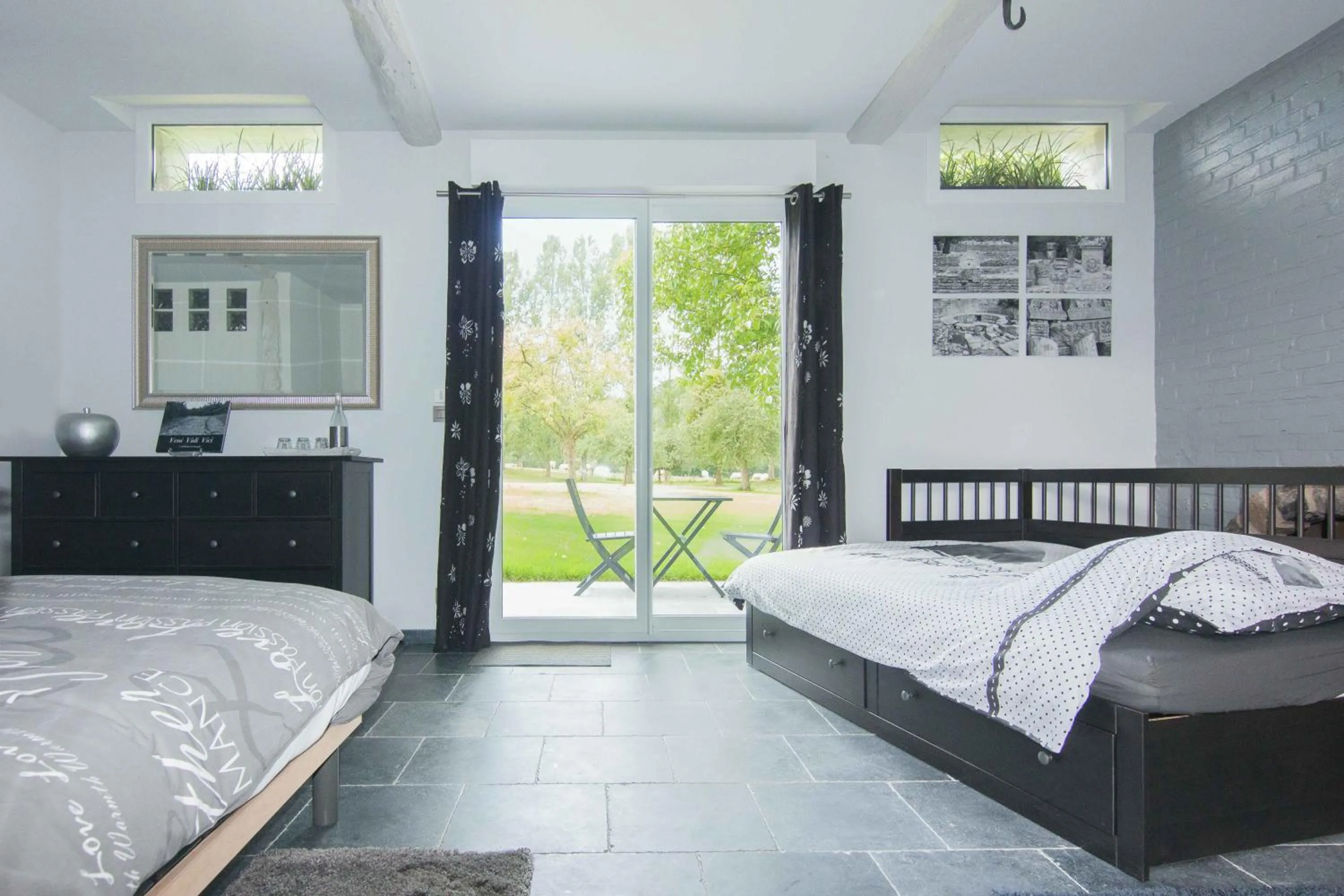 Bed in La Pomme Pétillante