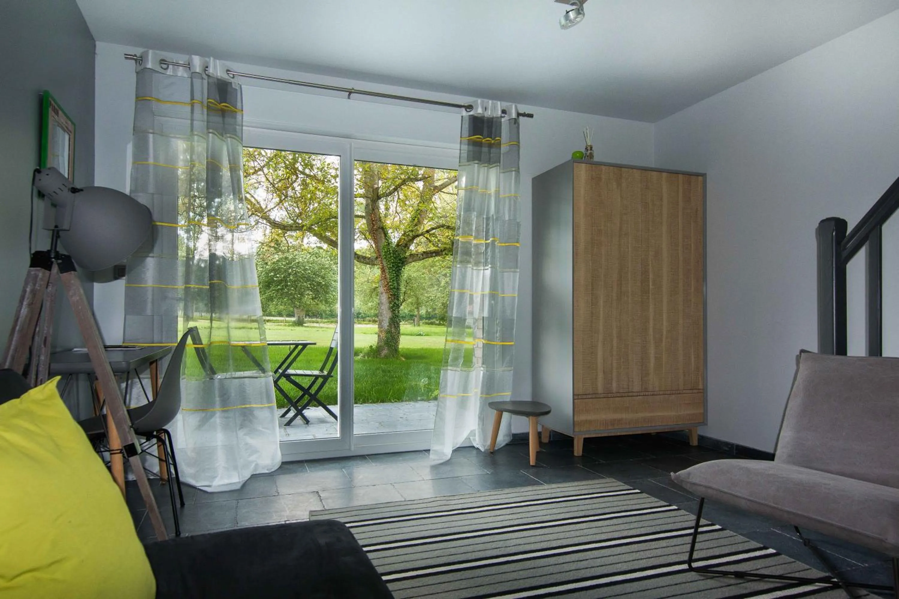 Garden in La Pomme Pétillante