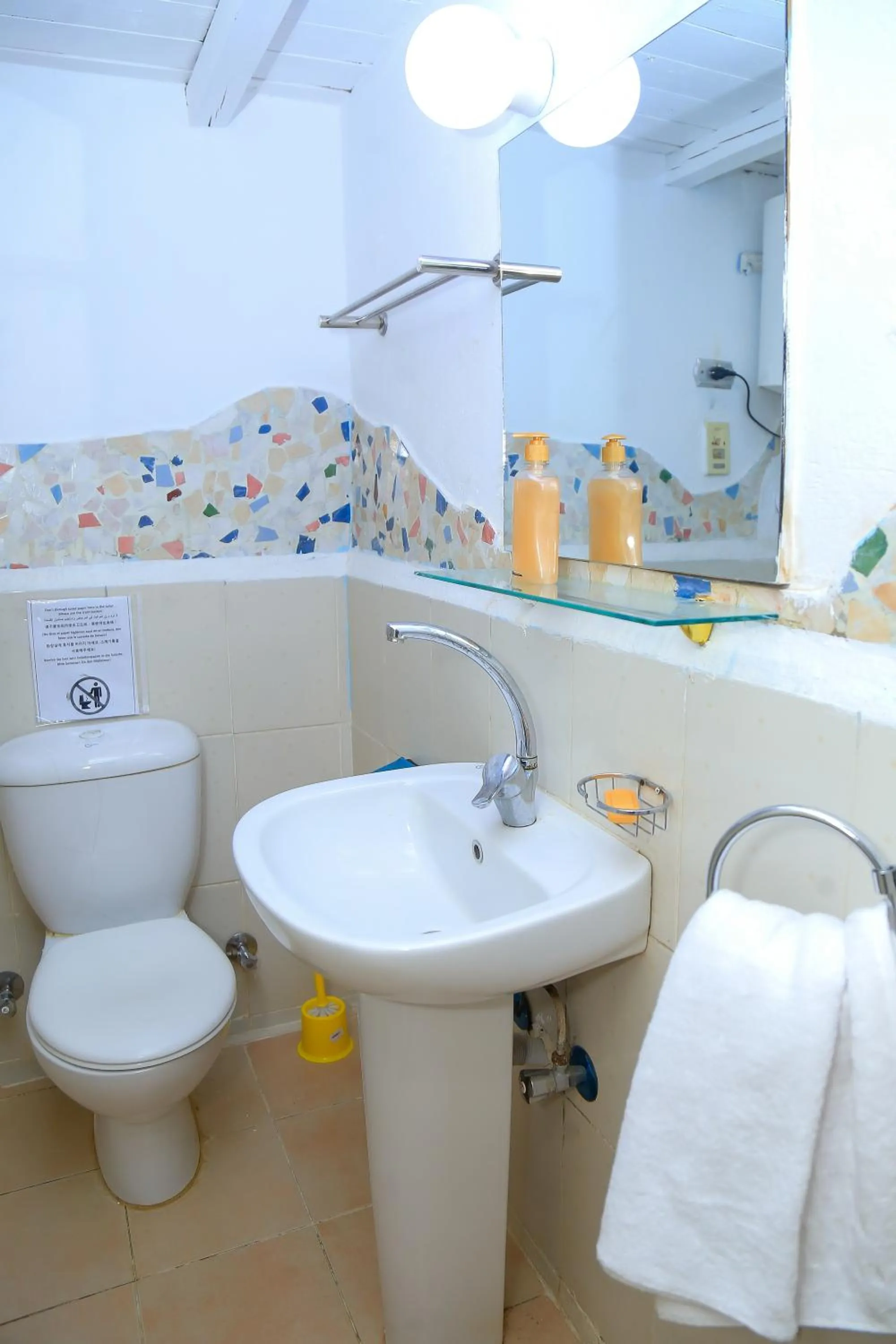 Toilet in Nubian Palace Eco Lodge - A Nubian Home Since 1959