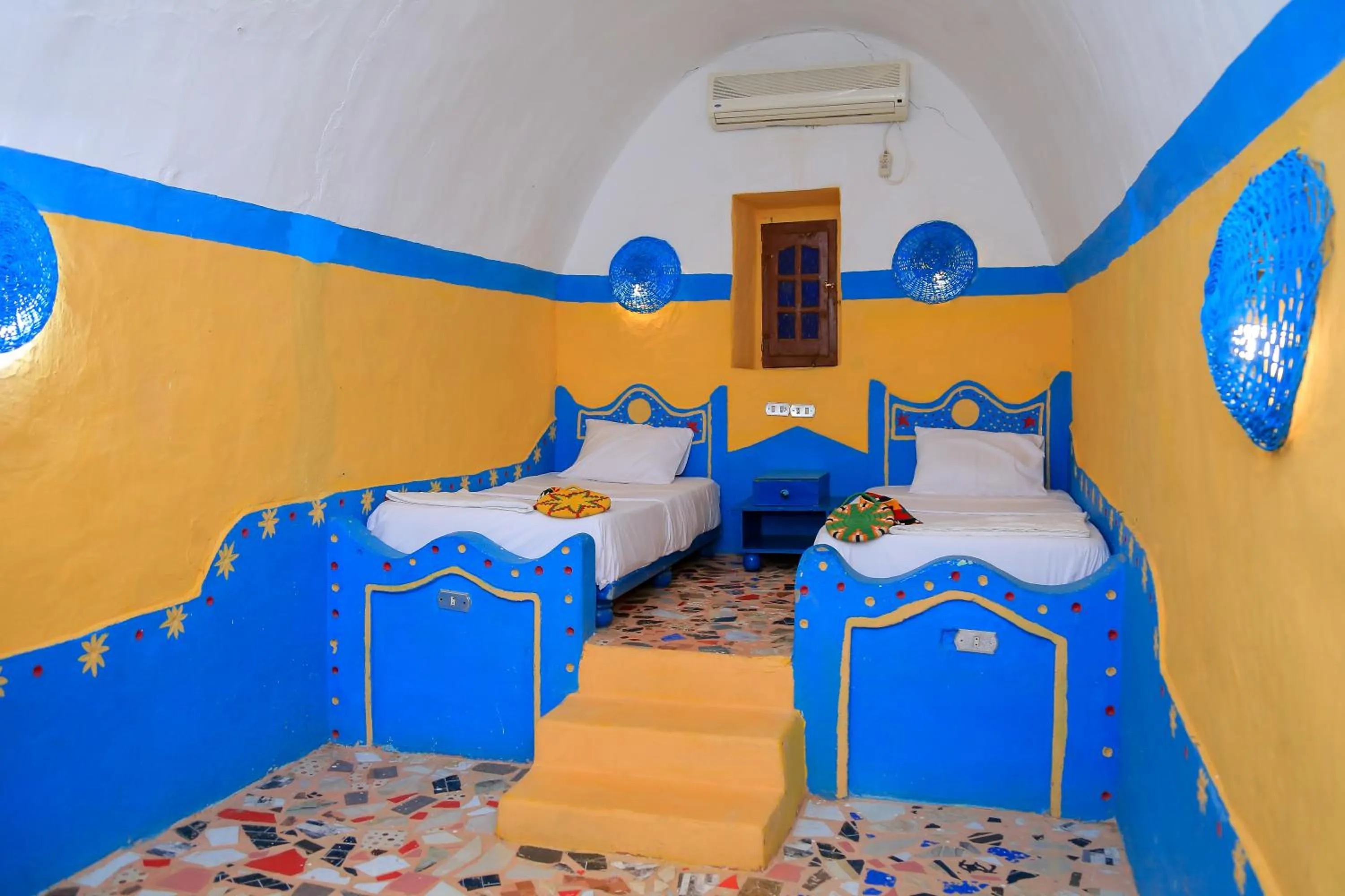Bed in Nubian Palace Eco Lodge - A Nubian Home Since 1959