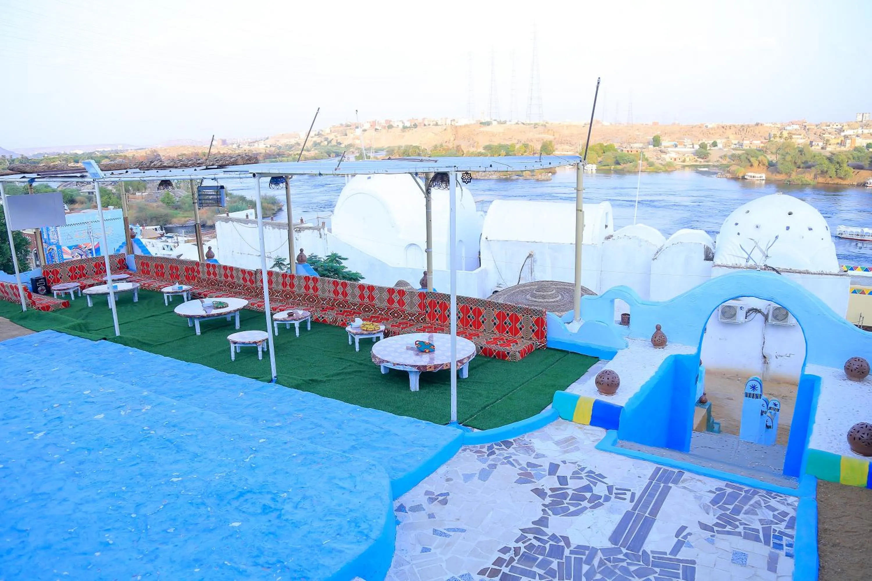 Balcony/Terrace in Nubian Palace Eco Lodge - A Nubian Home Since 1959