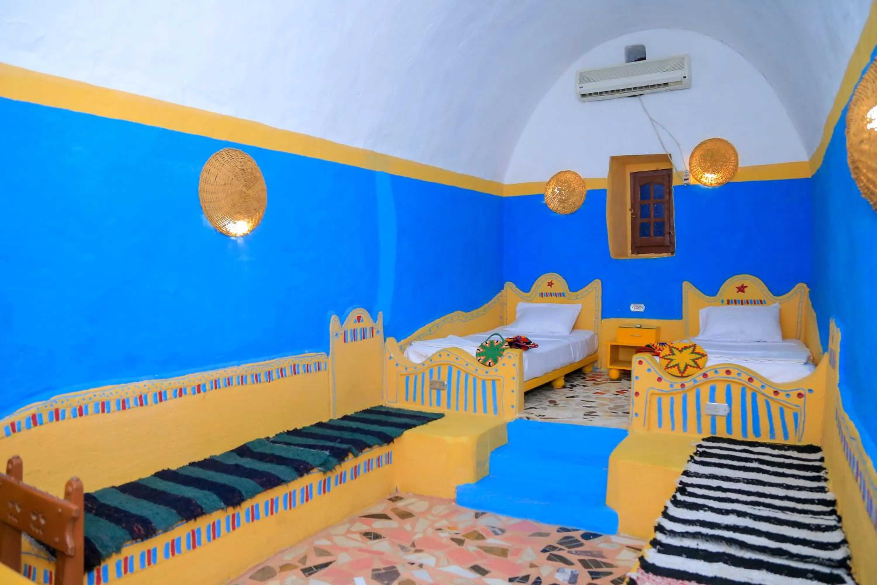 Bed in Nubian Palace Eco Lodge - A Nubian Home Since 1959