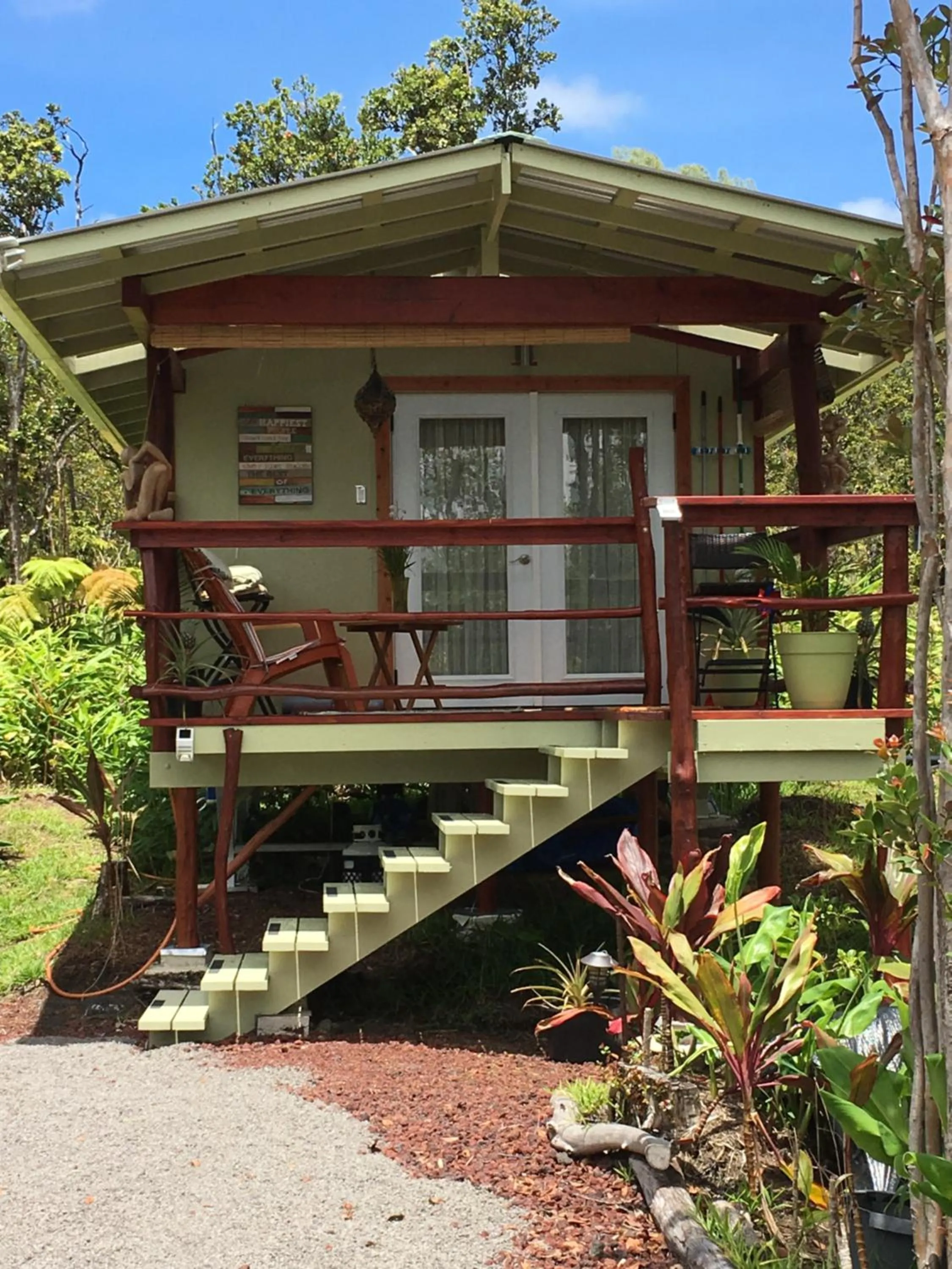 Facade/entrance in Volcano Eco Cabin & Eco Lodge