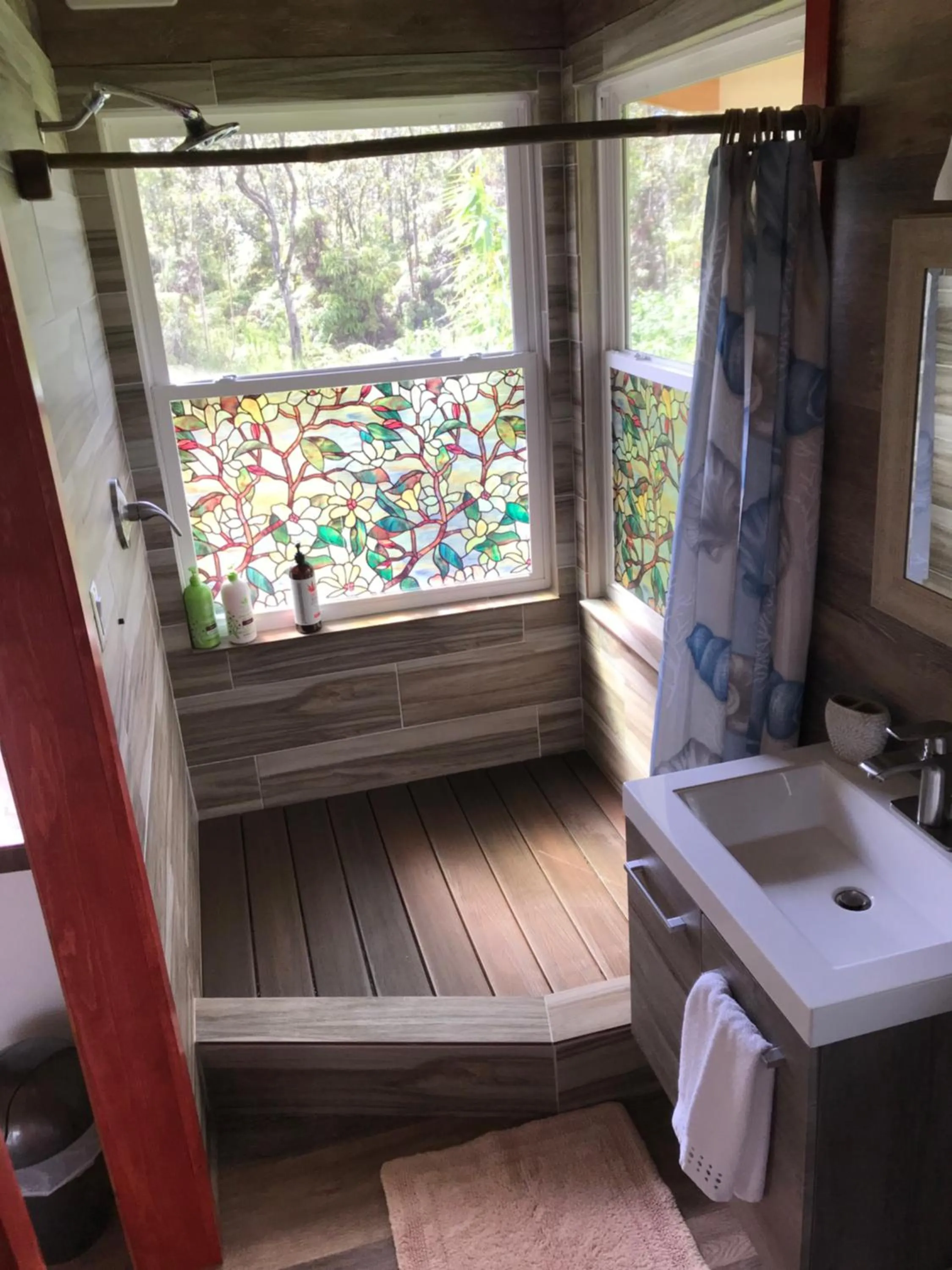Bathroom in Volcano Eco Cabin & Eco Lodge