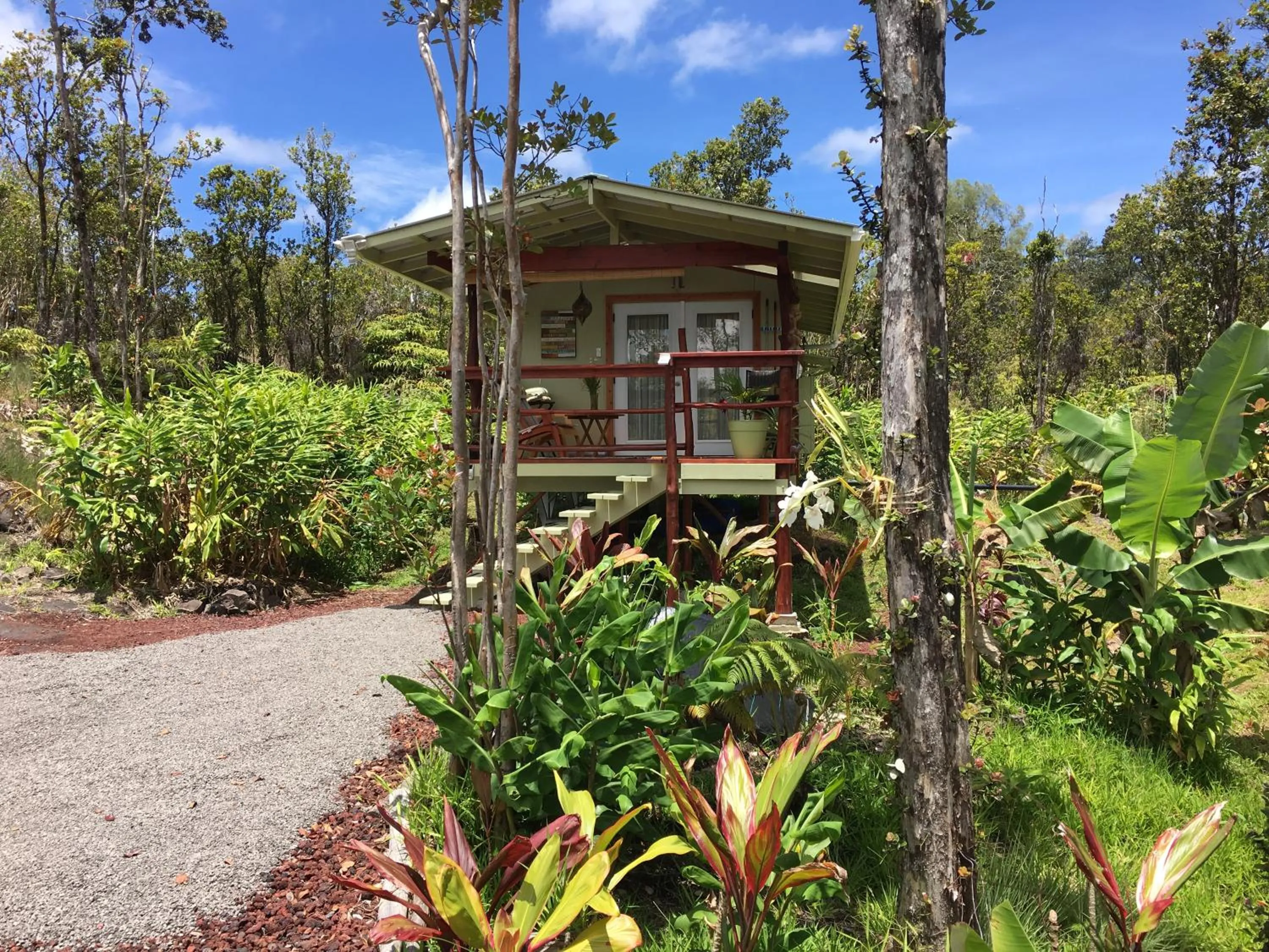 Facade/entrance in Volcano Eco Cabin & Eco Lodge