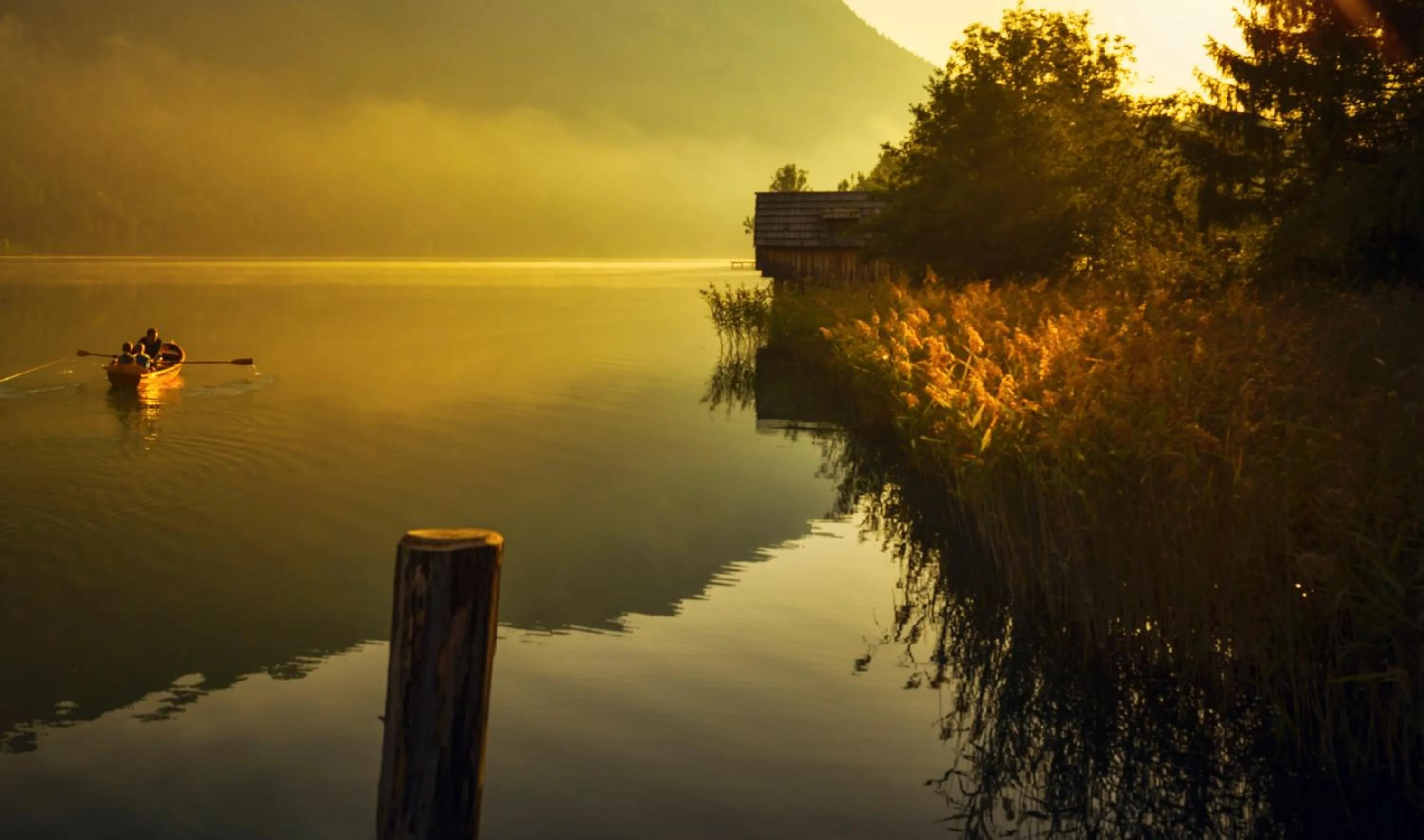 Sunrise in Hotel Schloss Lerchenhof