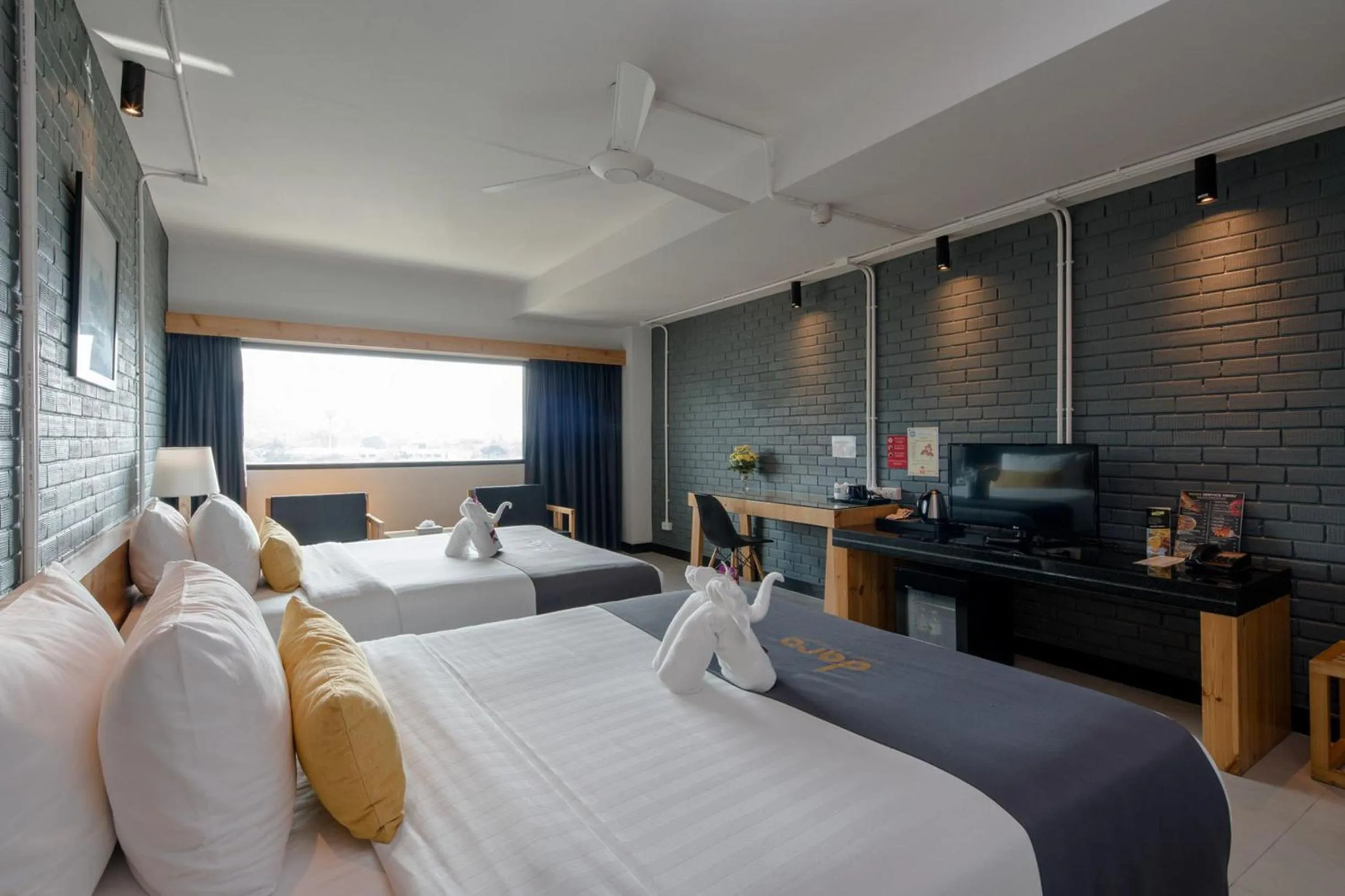 View (from property/room), Bed in DARA Hotel - SHA Plus