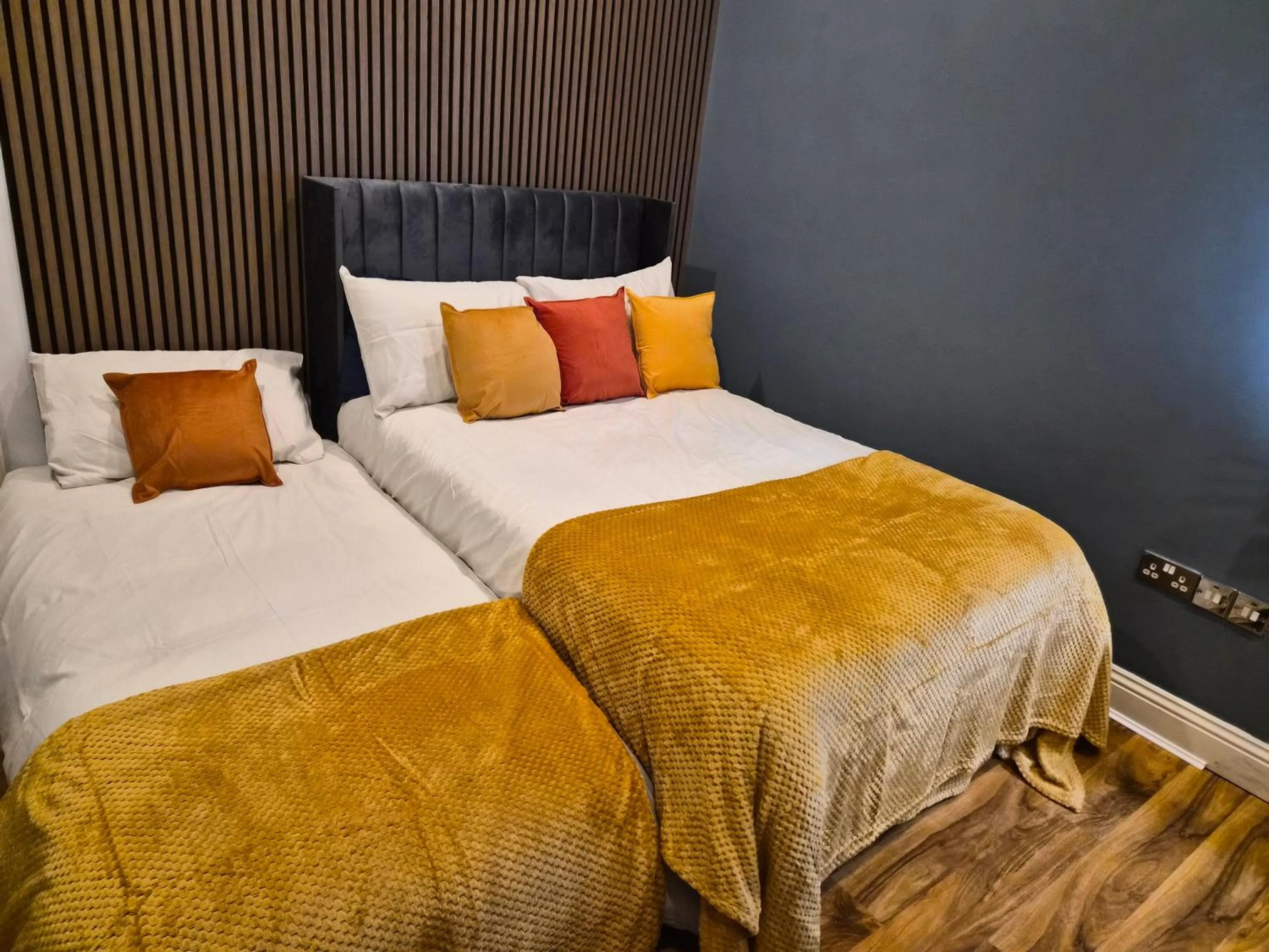 Bed in Dodi Aparts London, near Stratford close to tube station