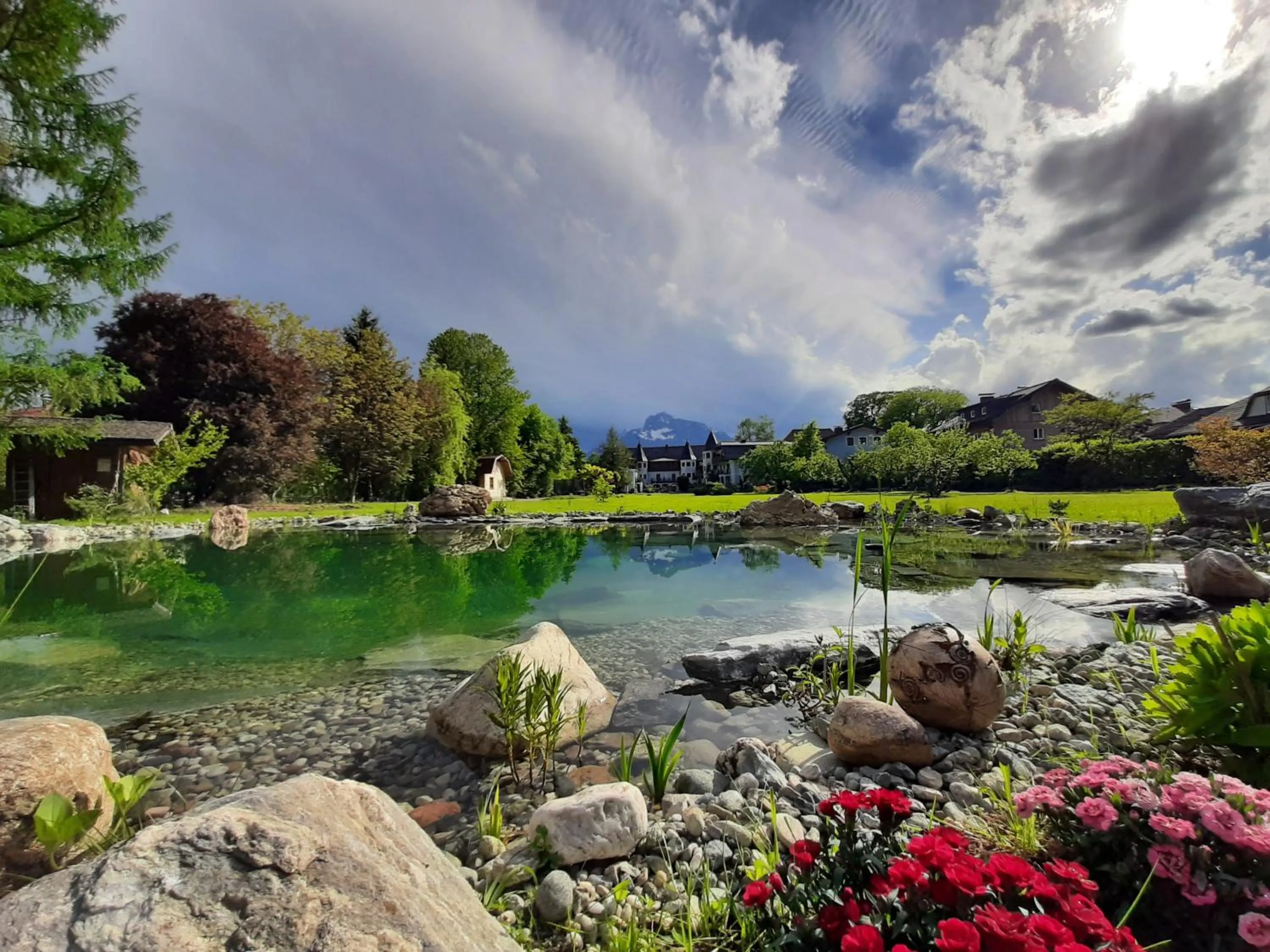 Garden view in Gasthof Hotel Doktorwirt