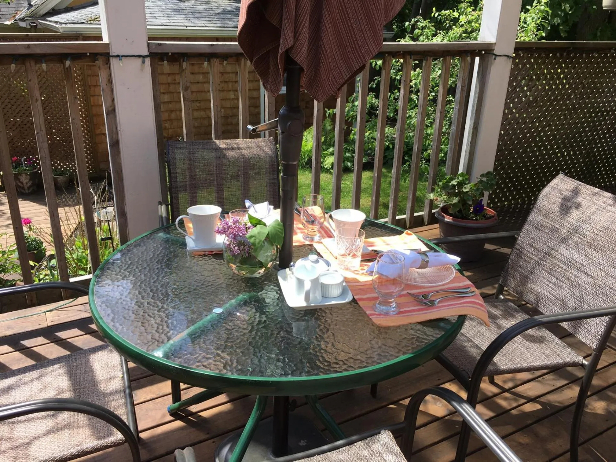 Balcony/Terrace in The Stella Rose B&B