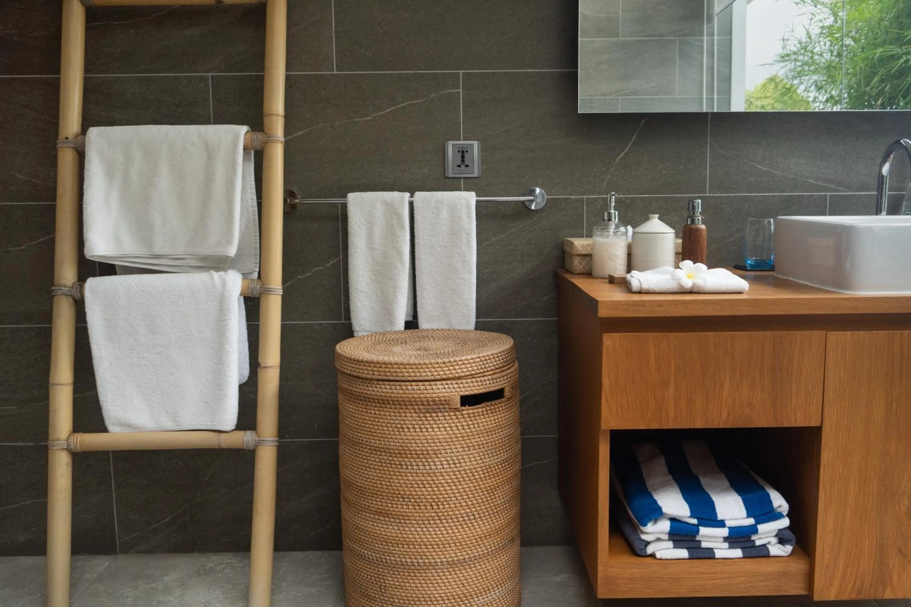 towels in Selong Selo Resort and Villas