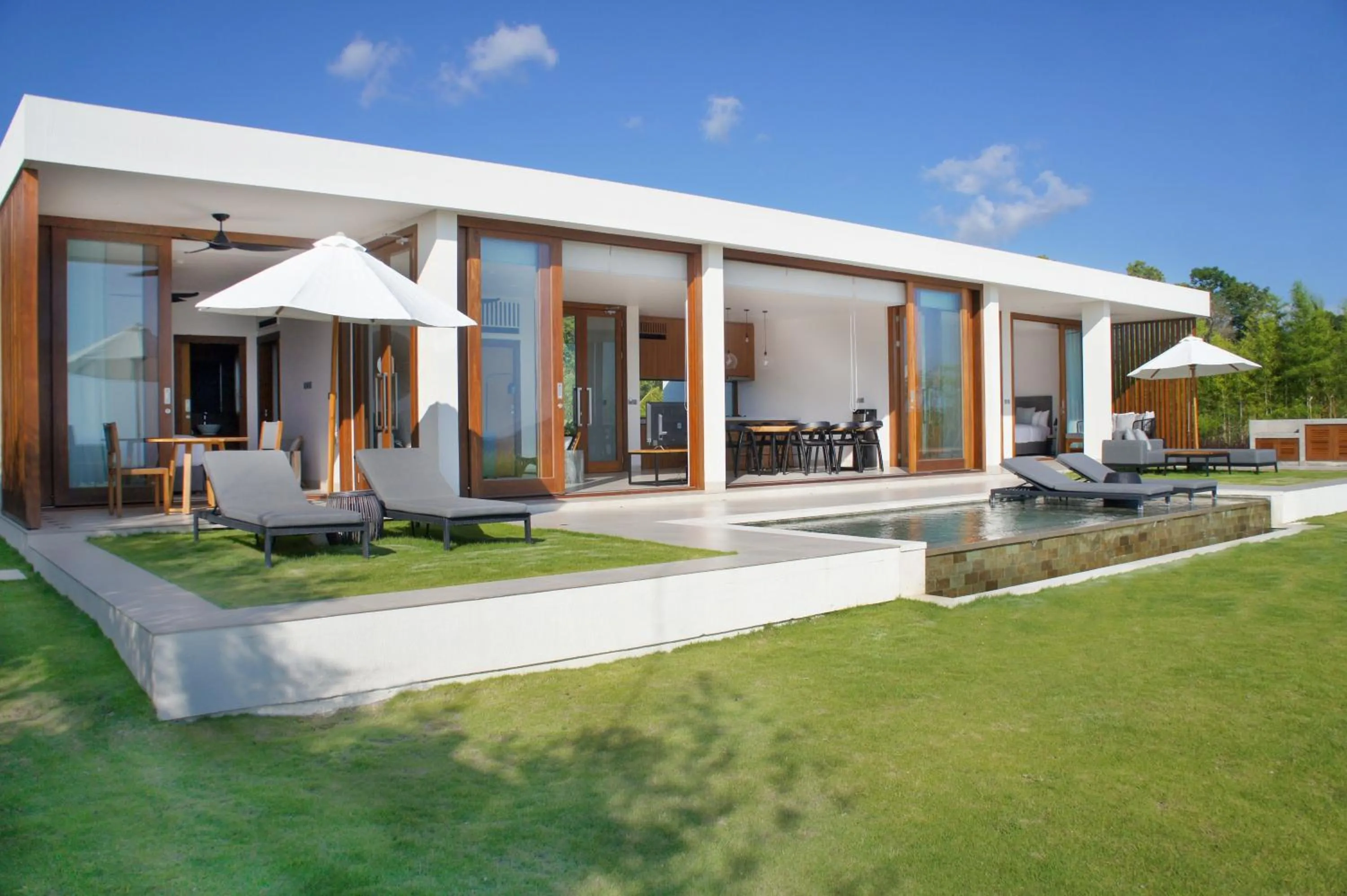 Property building in Selong Selo Resort and Villas