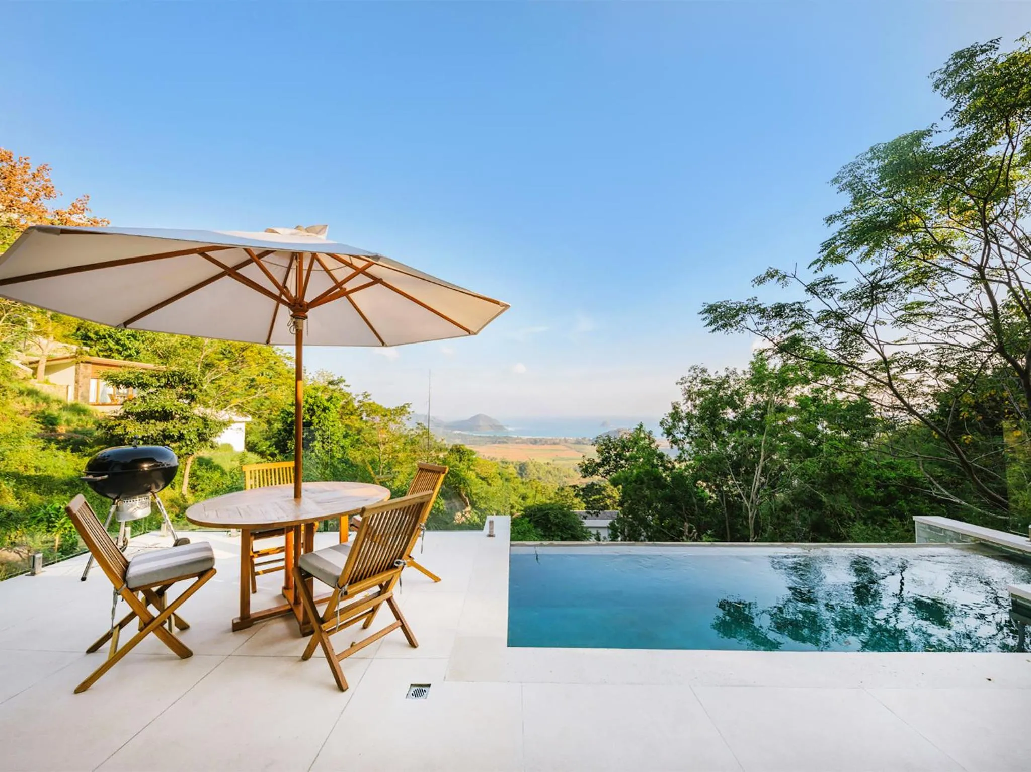 Pool view in Selong Selo Resort and Villas