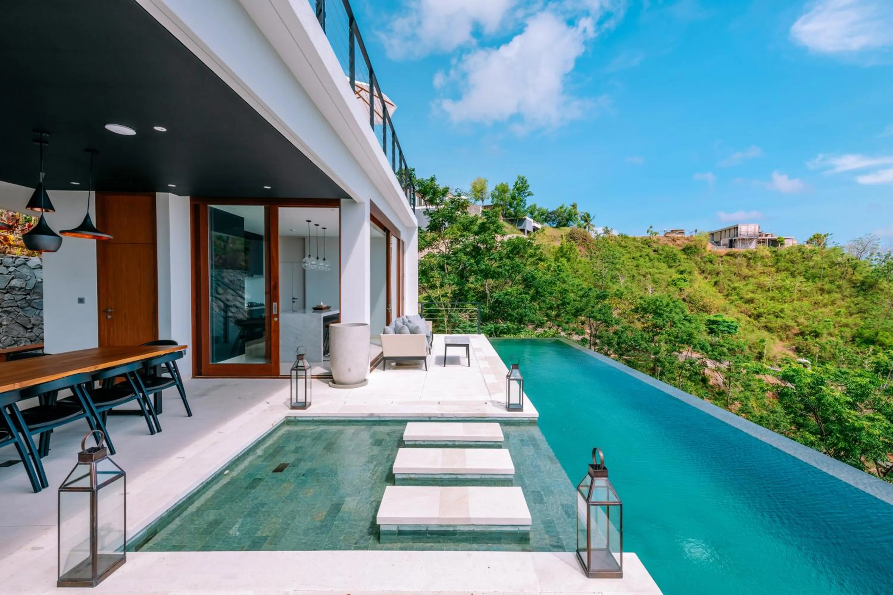 Pool view in Selong Selo Resort and Villas