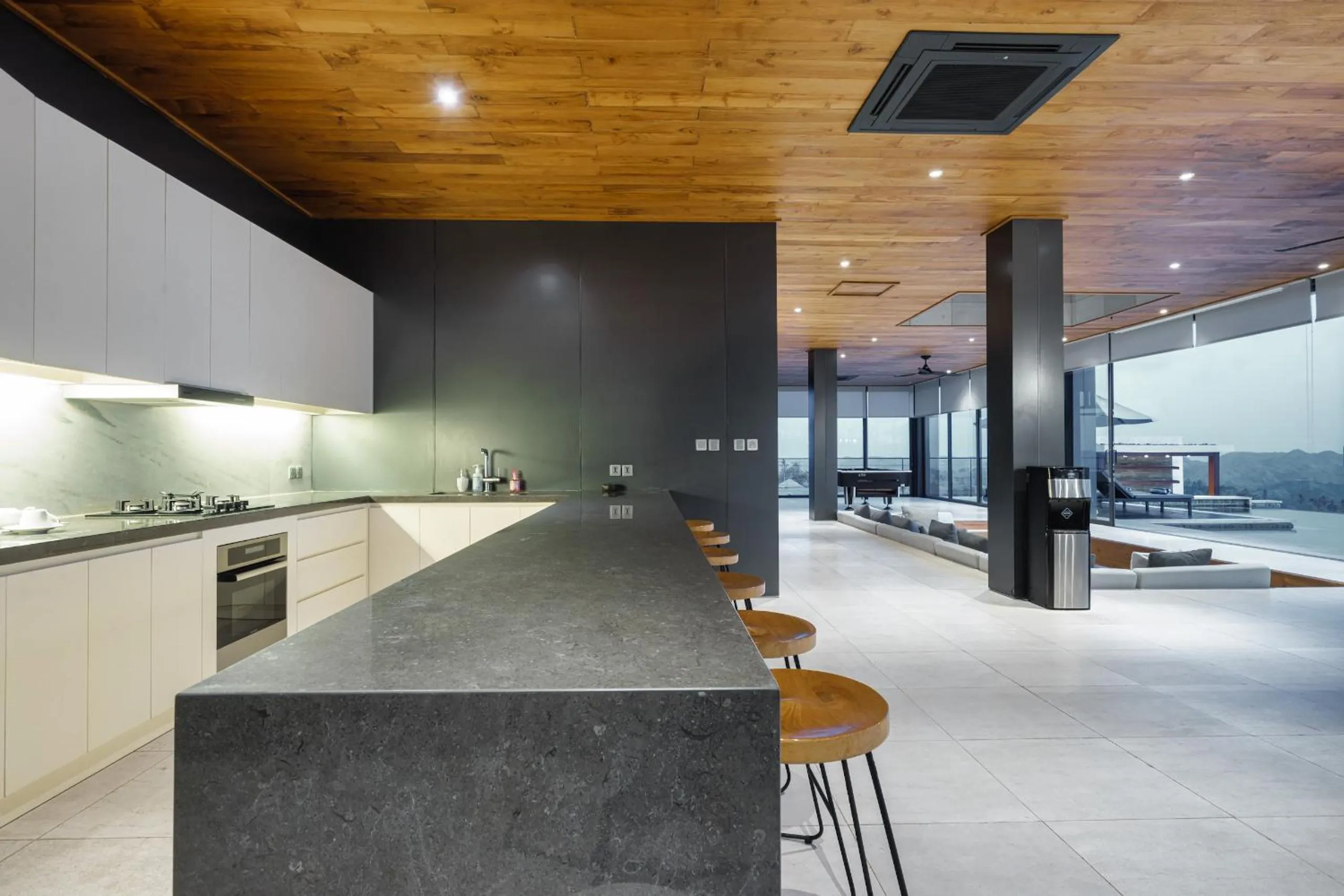 Kitchen or kitchenette in Selong Selo Resort and Villas